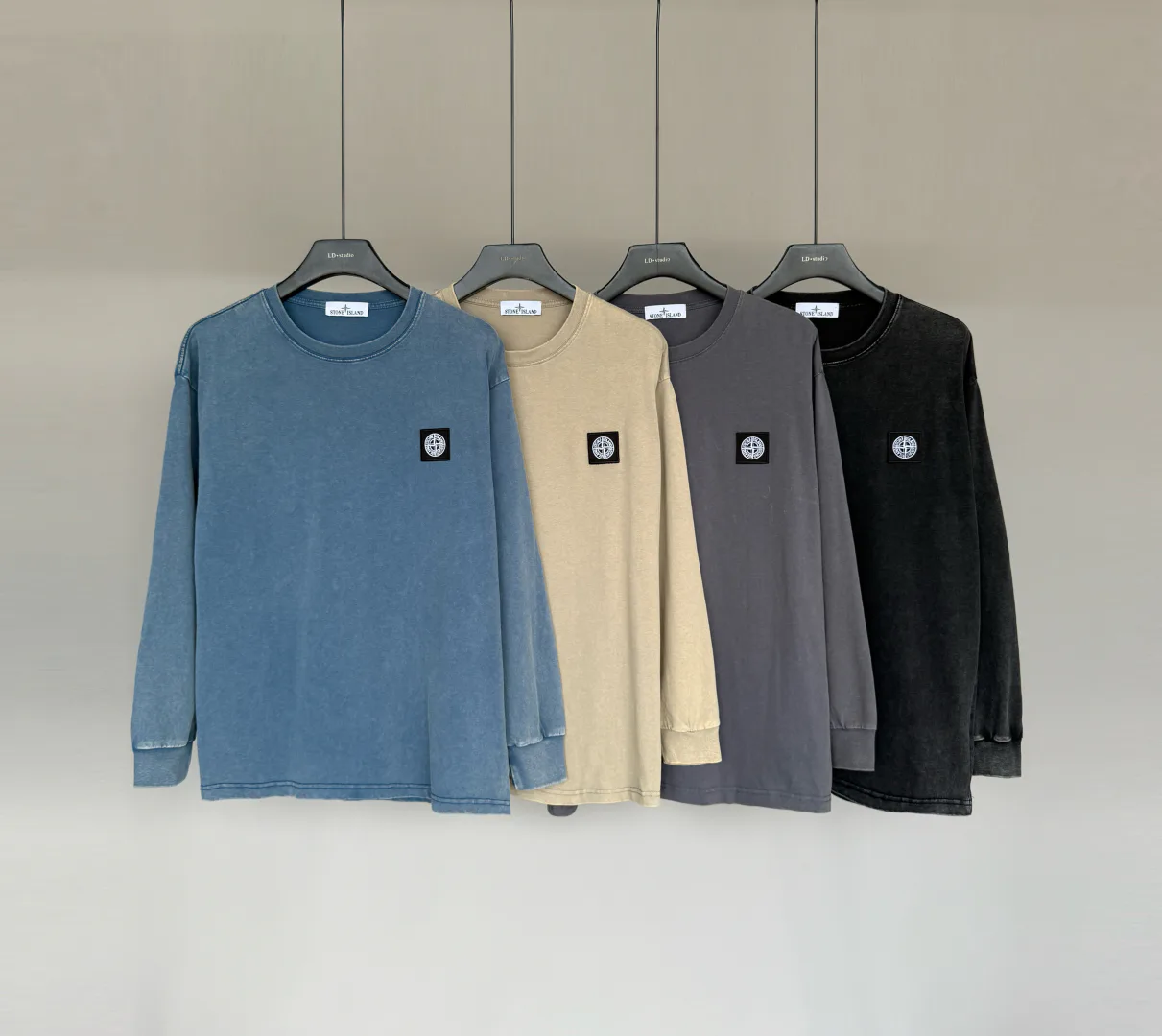 Лонгсливы Мужские Stone Island 58222