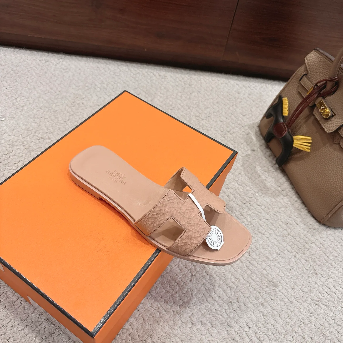 Шлепанцы Женские Hermes 2453837