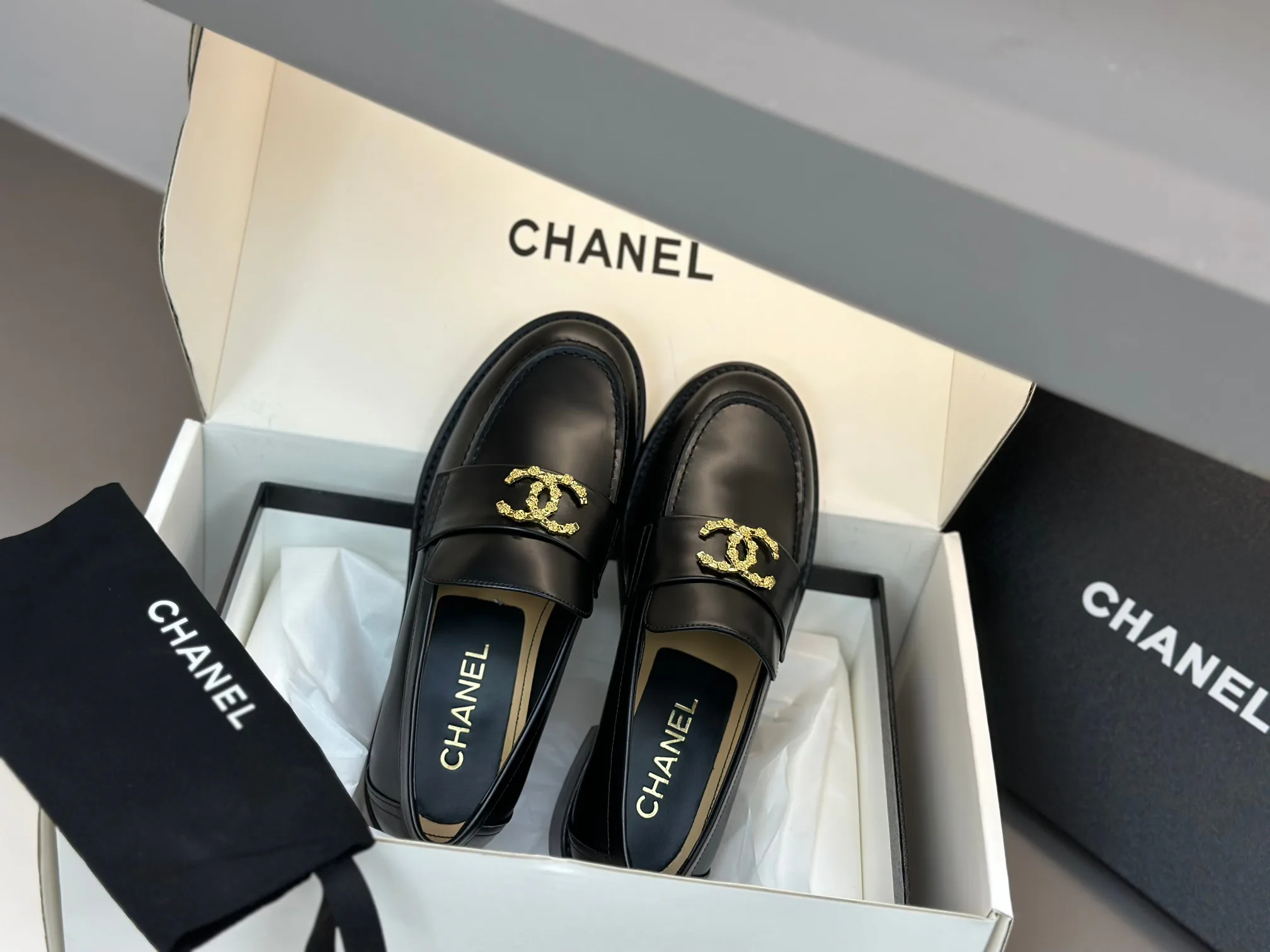 Лоферы И Мокасины Женские Chanel 11152994