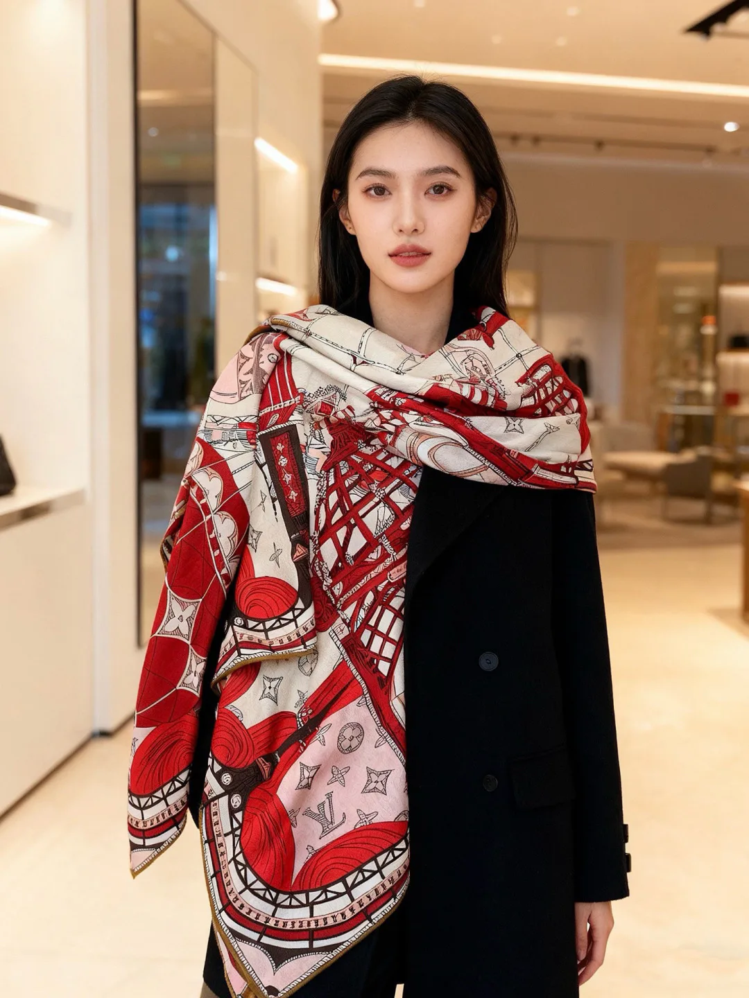 Шарфы Louis Vuitton 895236