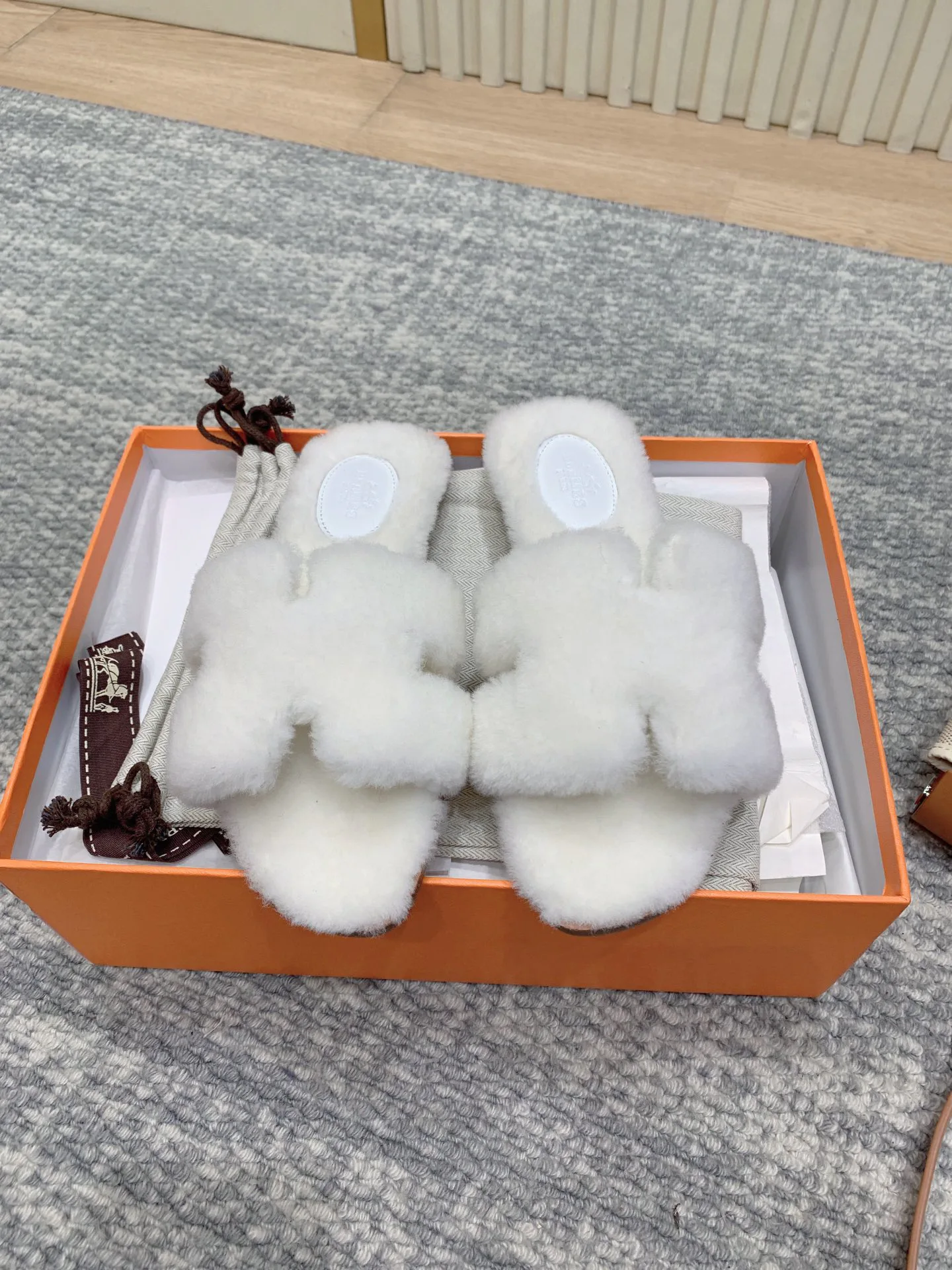Тапочки Женские Hermes 2211644