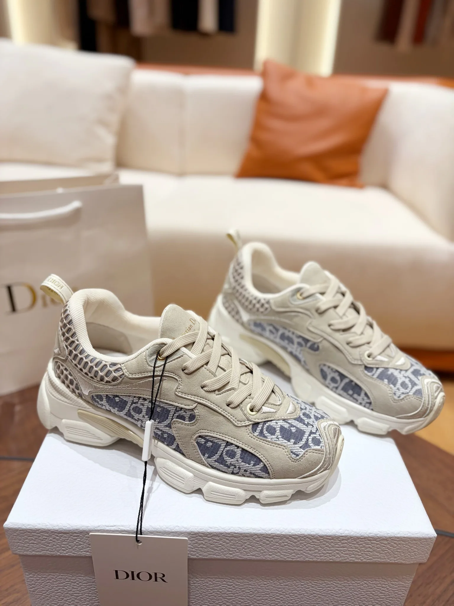 Кроссовки Женские Christian Dior 18740890