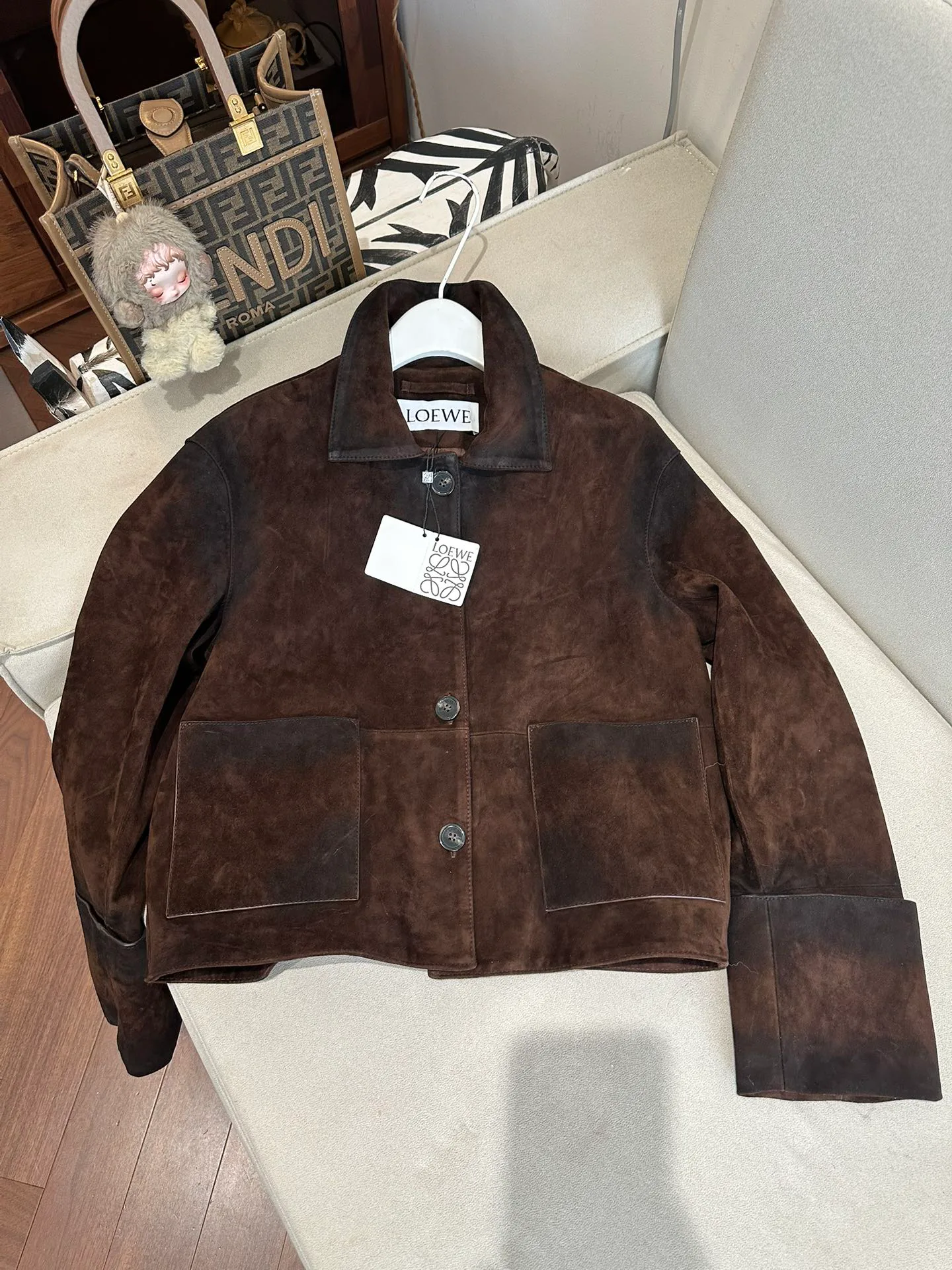Кожаные Куртки И Дублёнки Женские Loewe 11283431