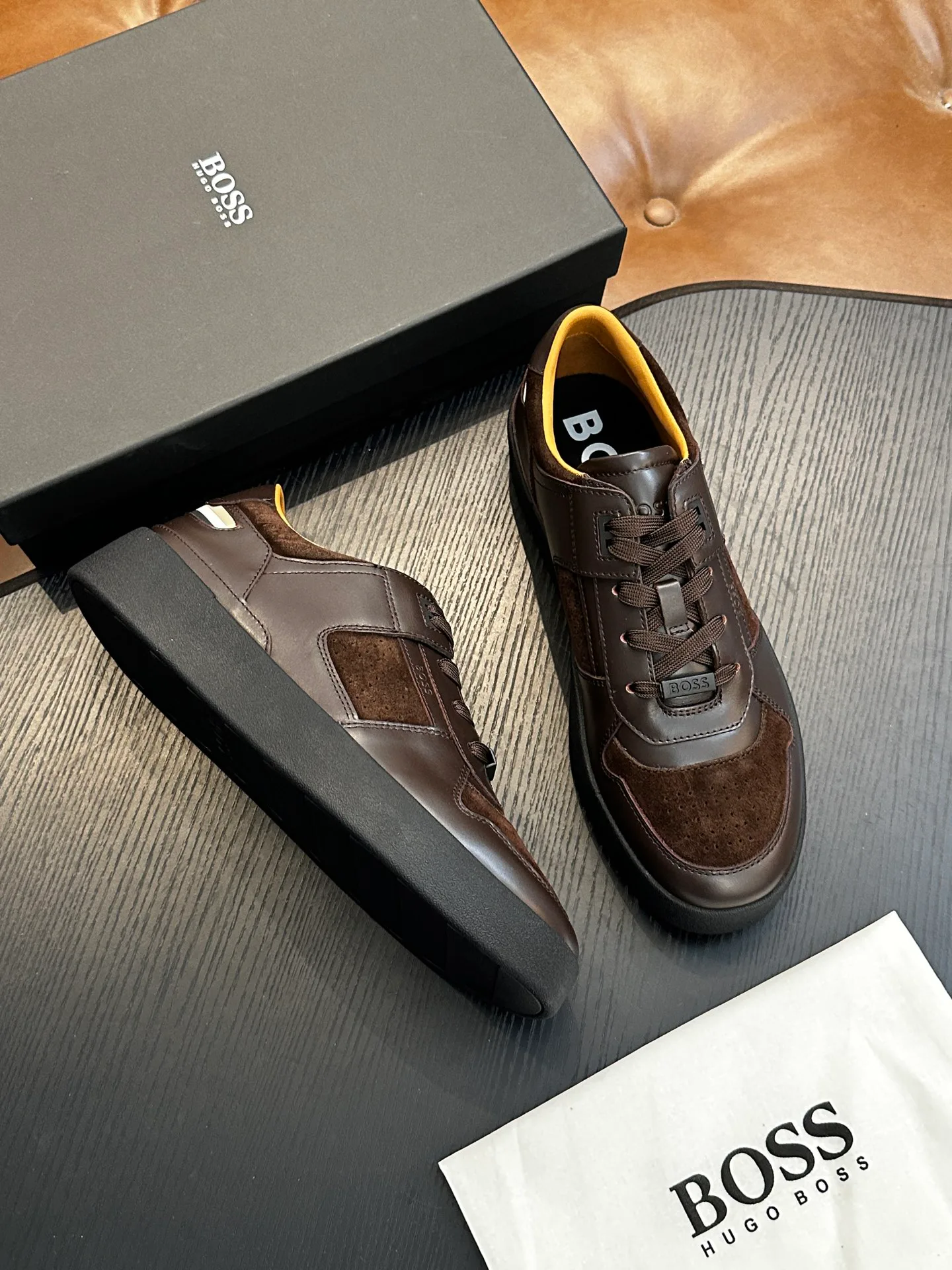 Кроссовки Мужские Hugo Boss 987595