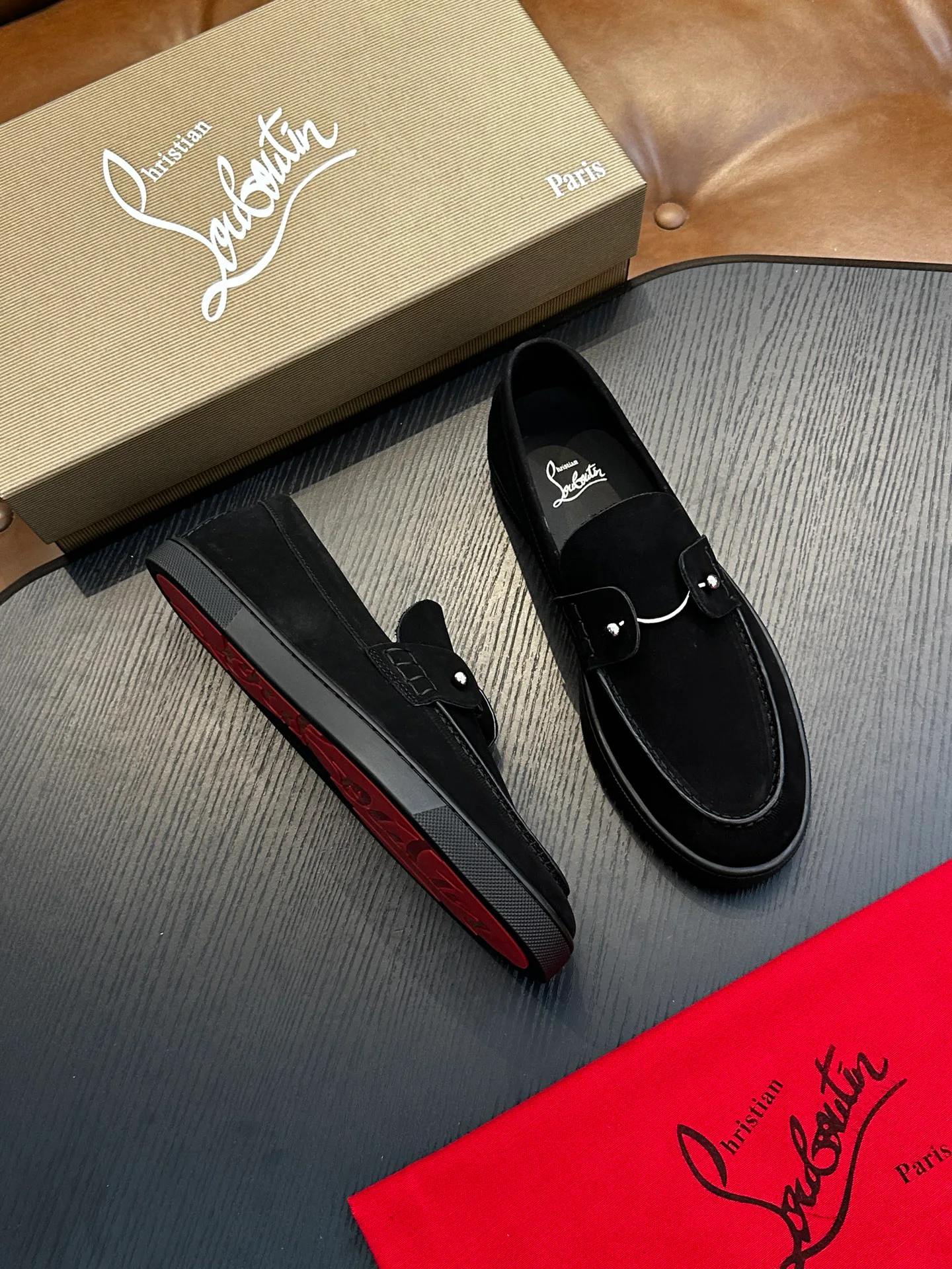 Тапочки Мужские Christian Louboutin 11607012