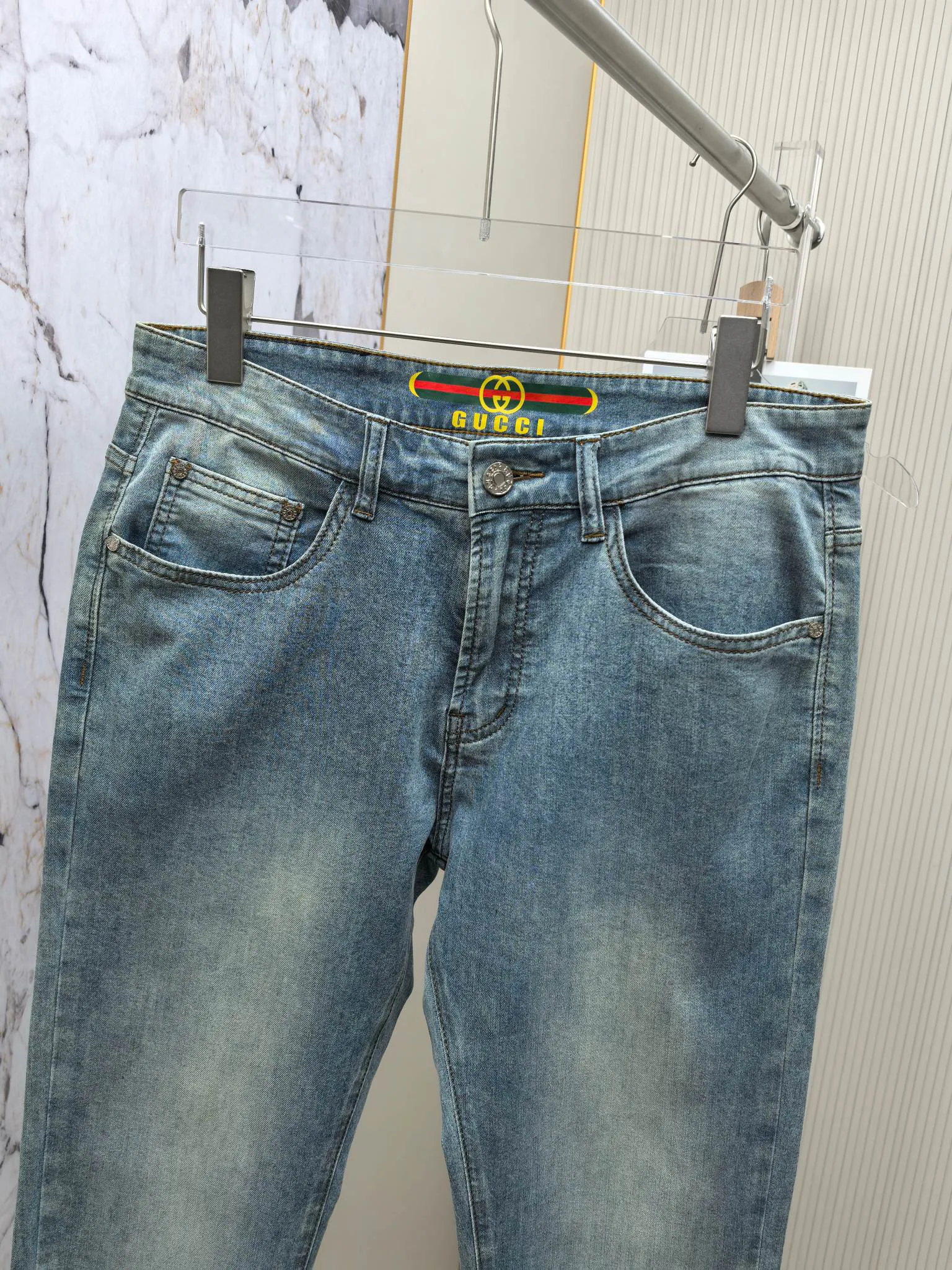 Джинсы Мужские Gucci 12468