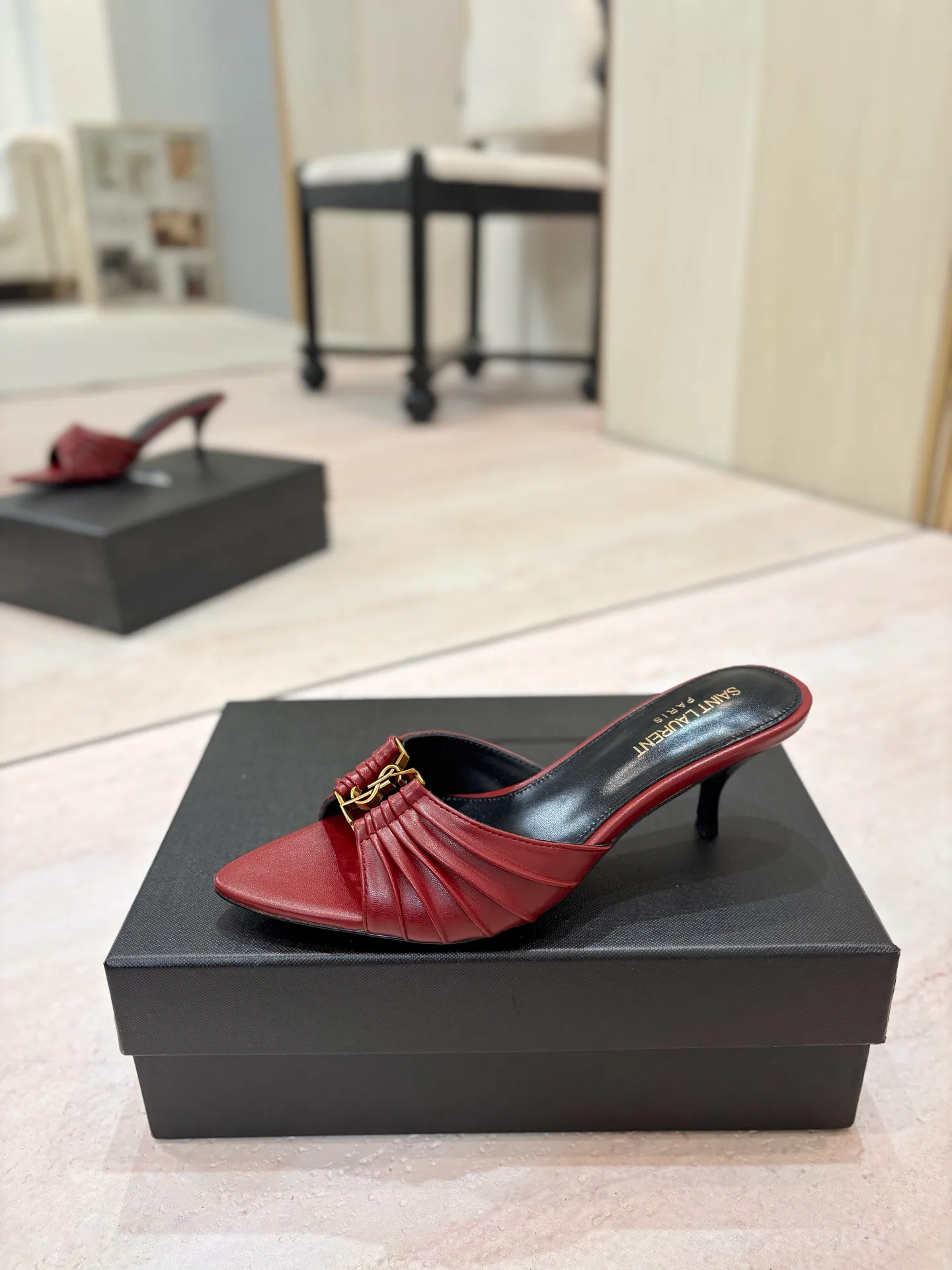 Мюли И Сабо Женские Saint Laurent 17476039