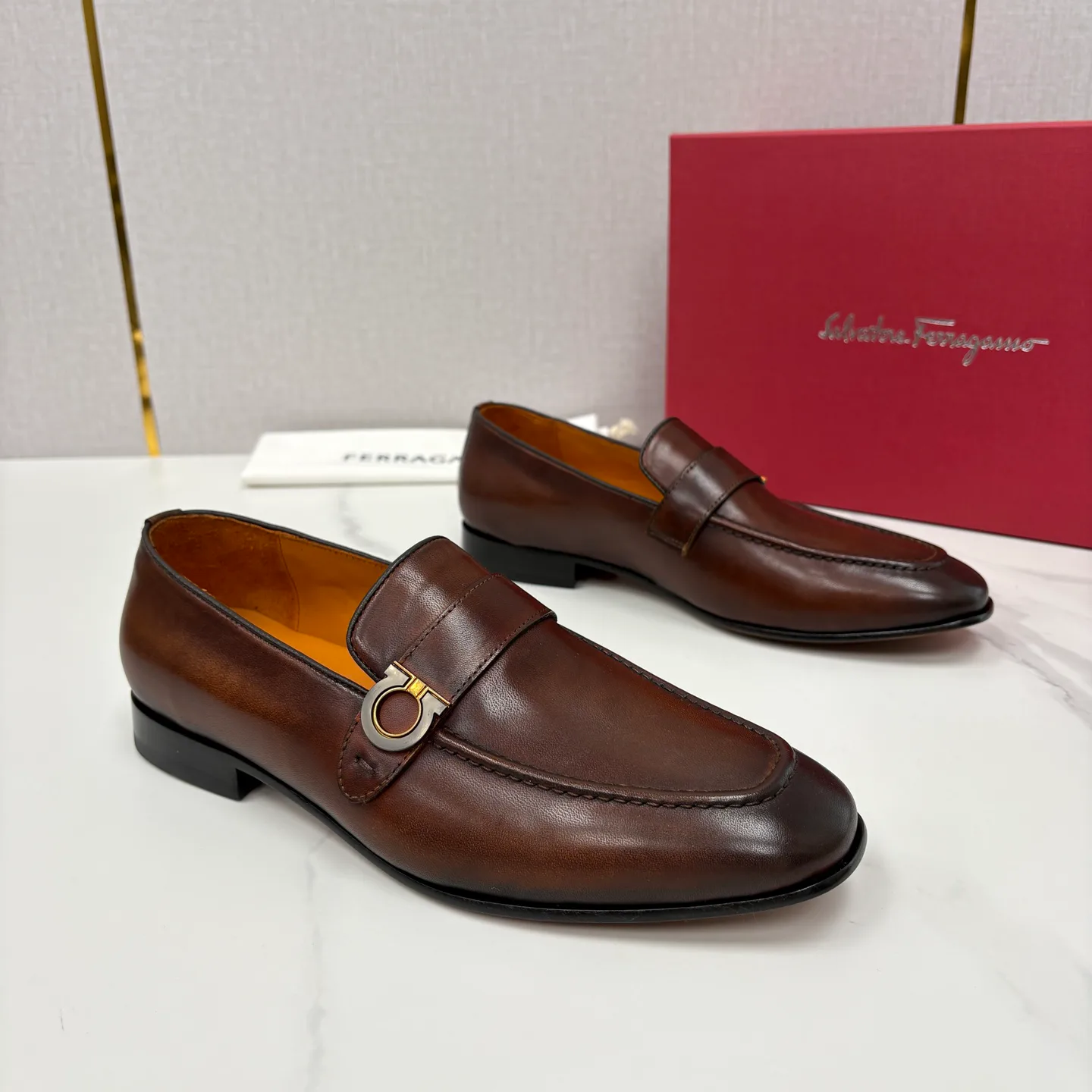Лоферы И Туфли Мужские Salvatore Ferragamo 13140889