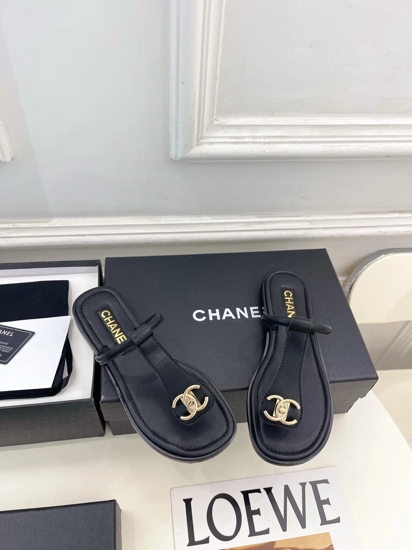 Шлепанцы Женские Chanel 17506920