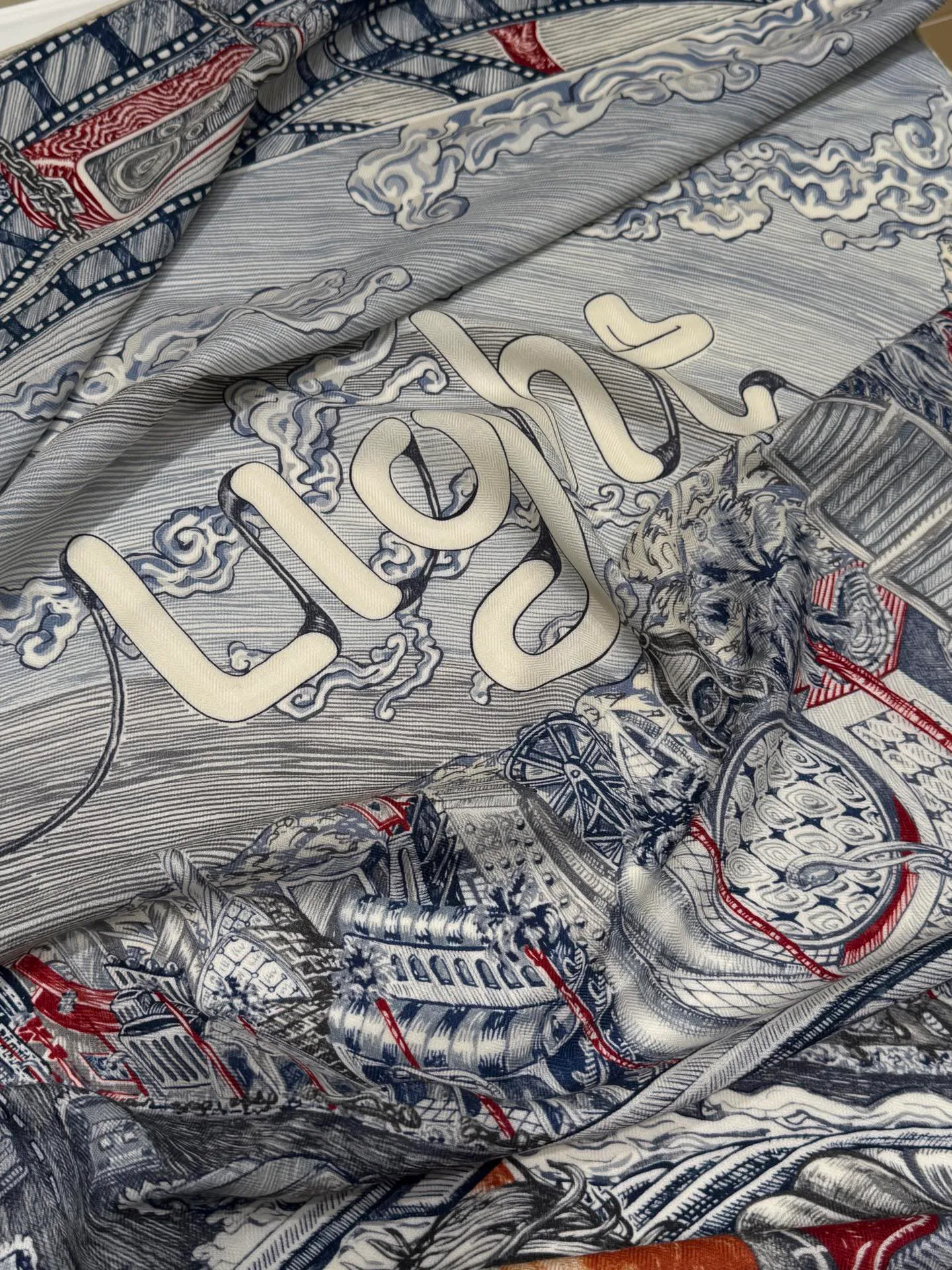 Шарфы Hermes 13327760