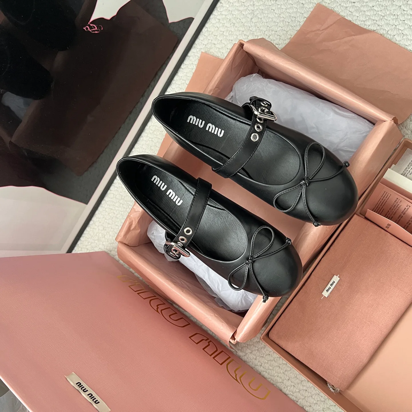 Балетки Женские Miu Miu 11543819