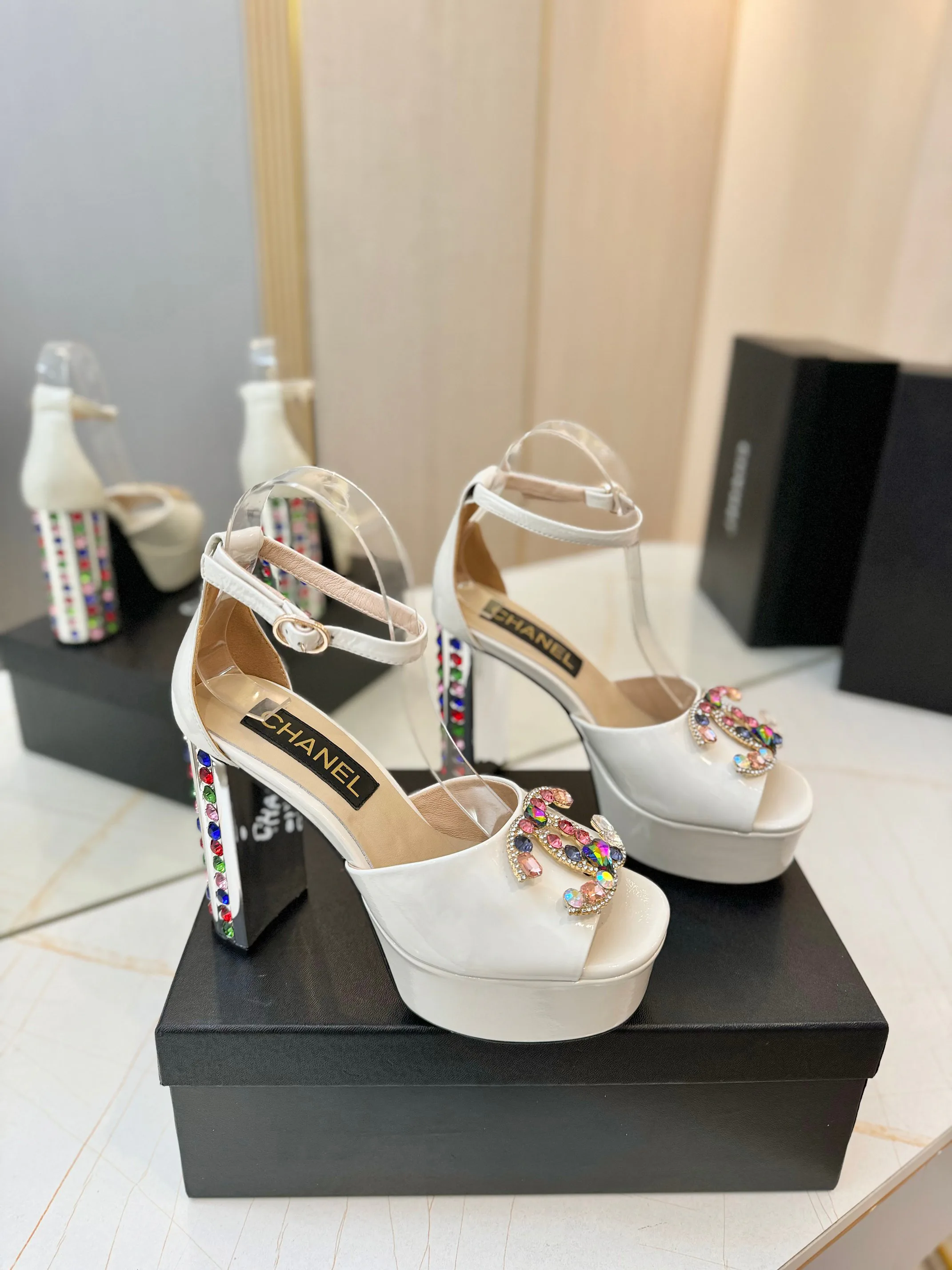 Босоножки Женские Chanel 491537