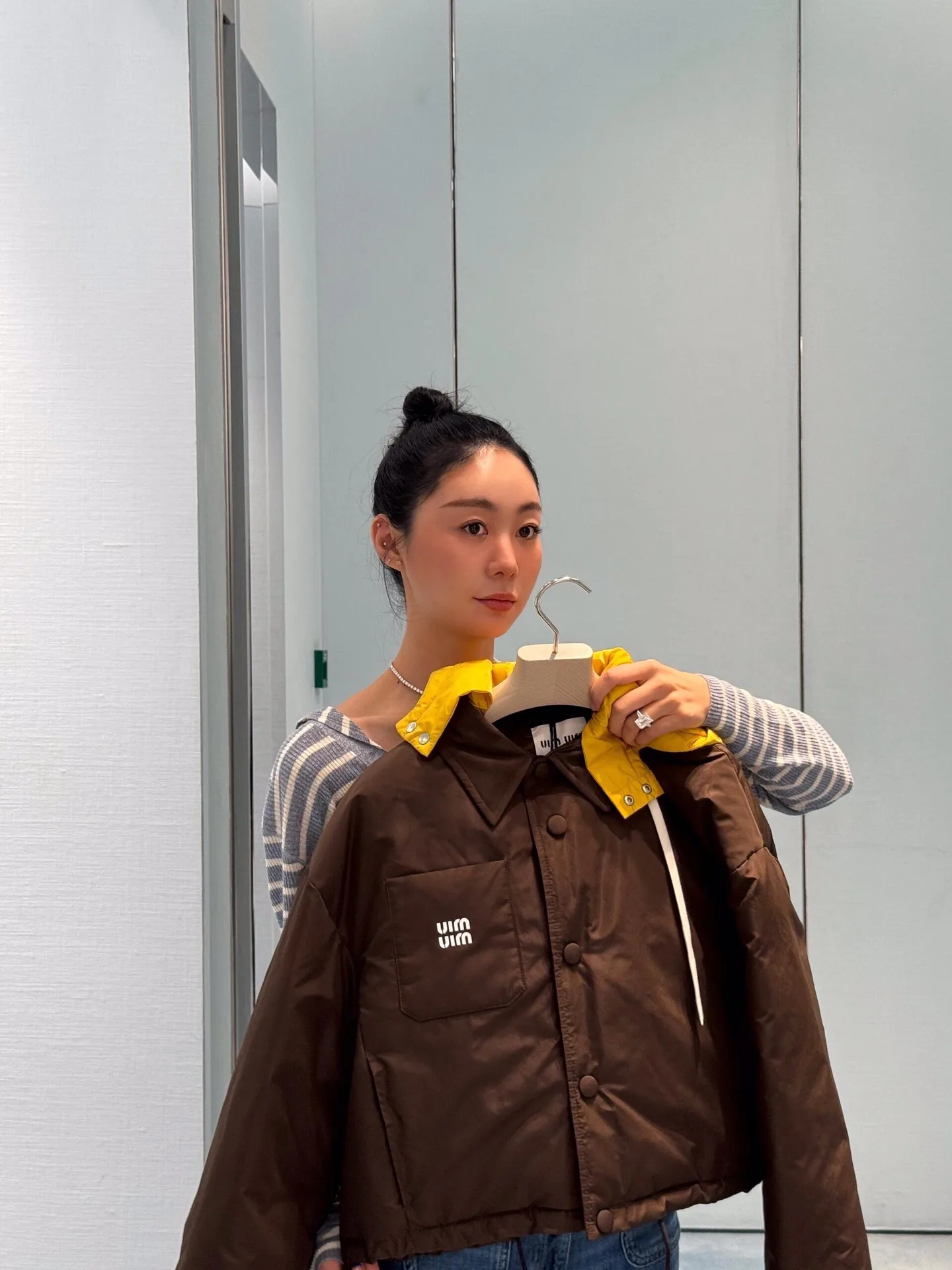 Куртки И Пуховики Женские Miu Miu 5211626