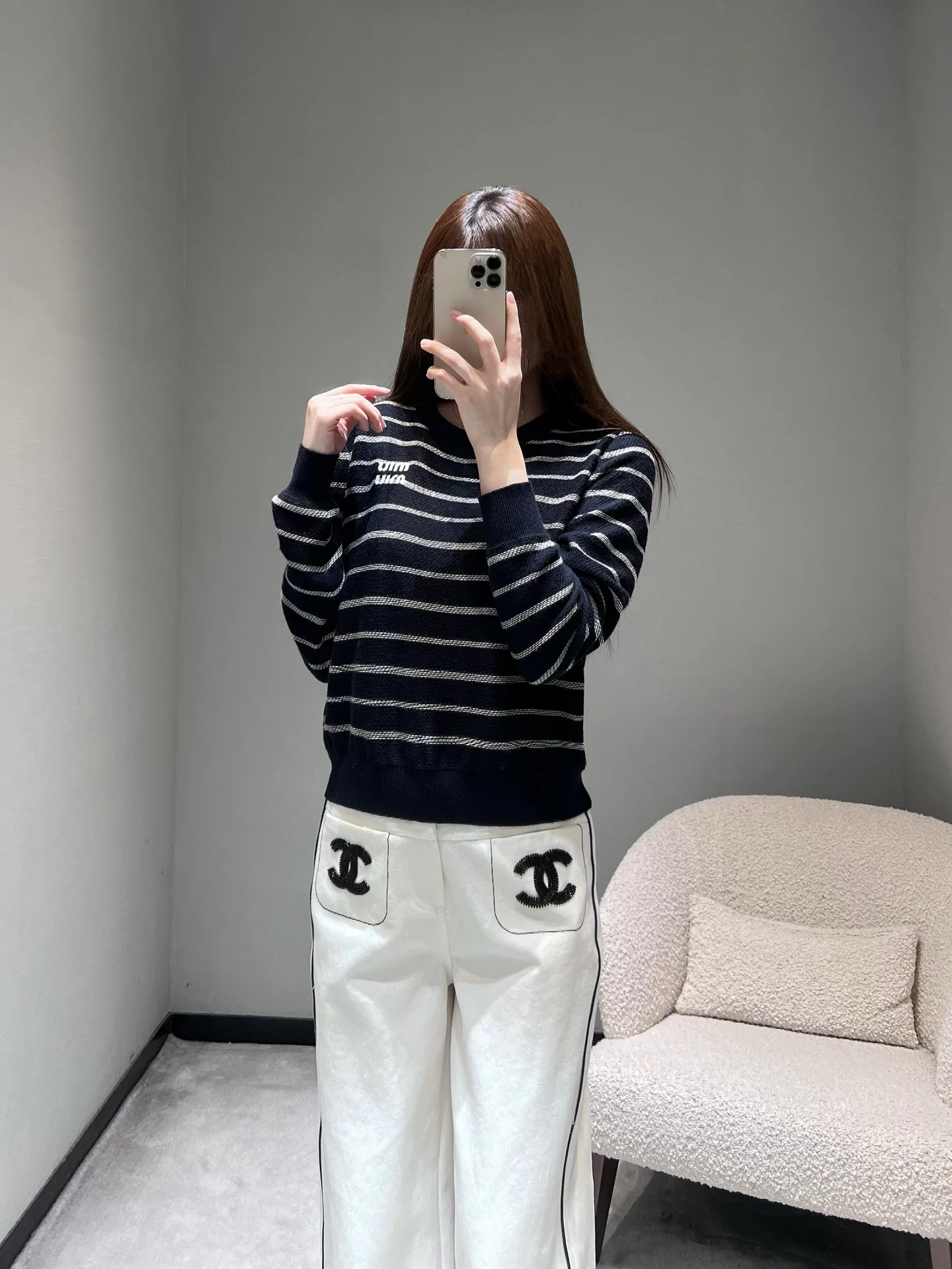 Джемперы И Свитеры Женские Miu Miu 4772164