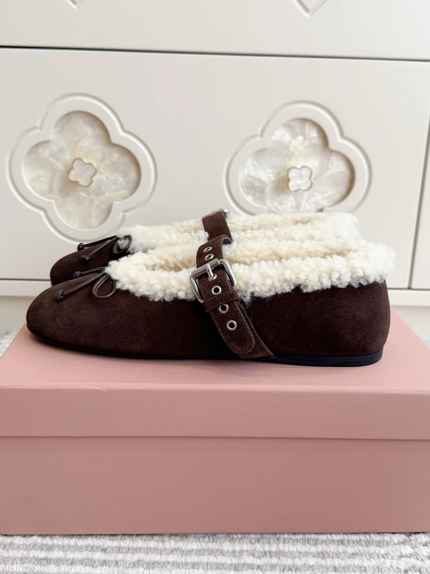 Балетки Женские Miu Miu 18092838