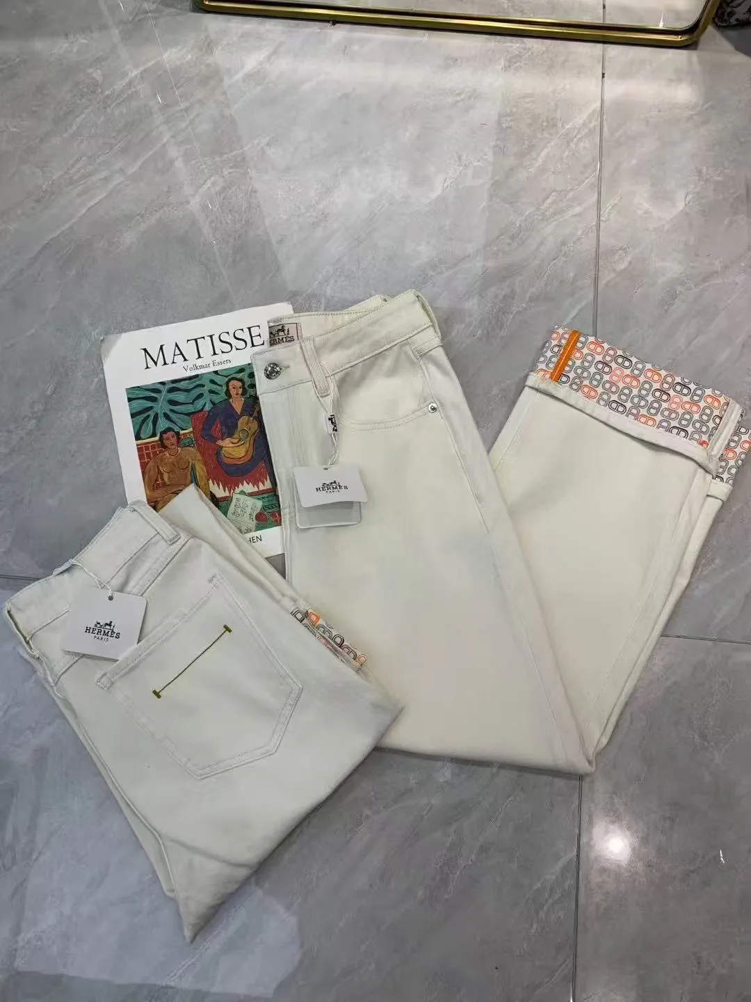 Джинсы Женские Hermes 1698611