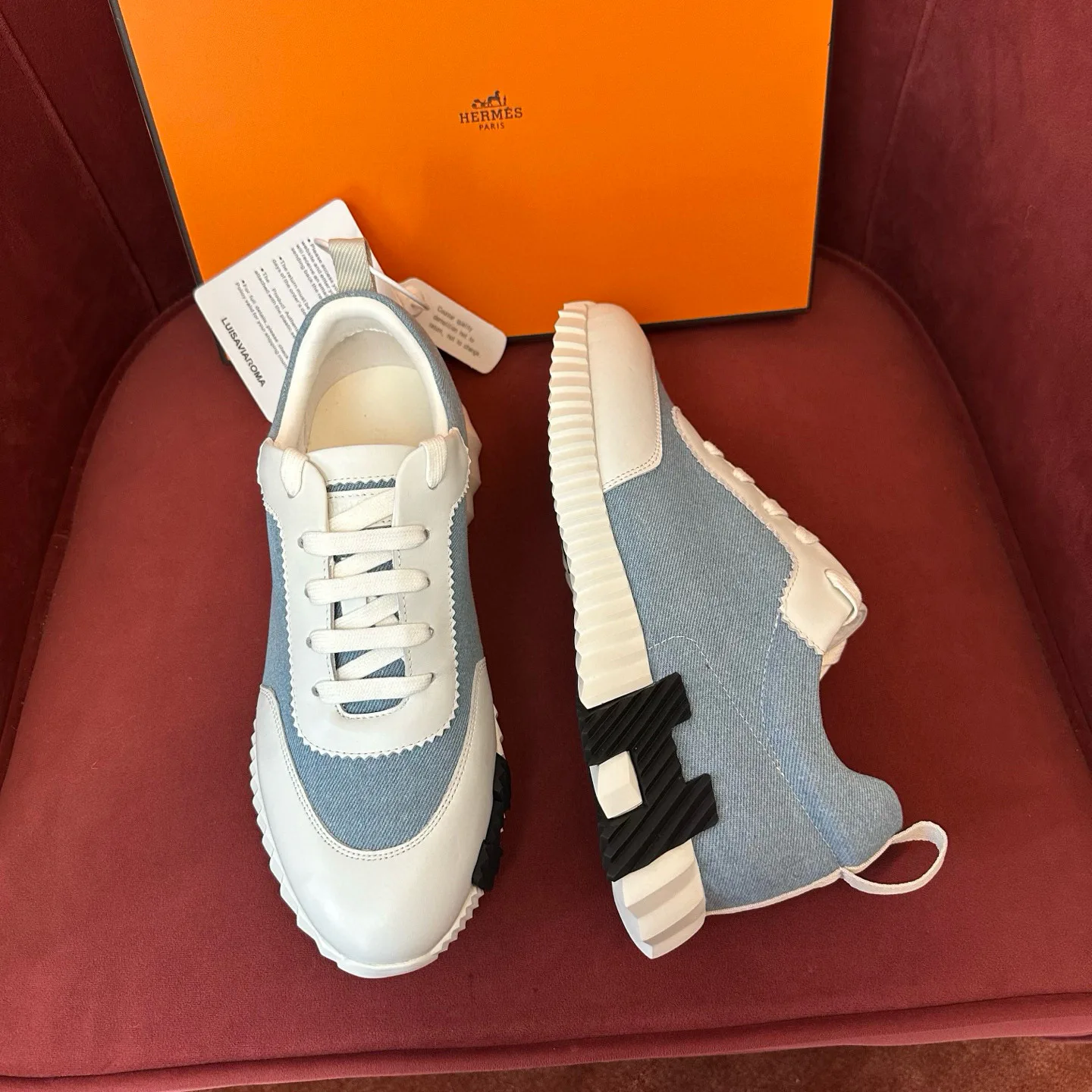 Кроссовки Женские Hermes 1248627