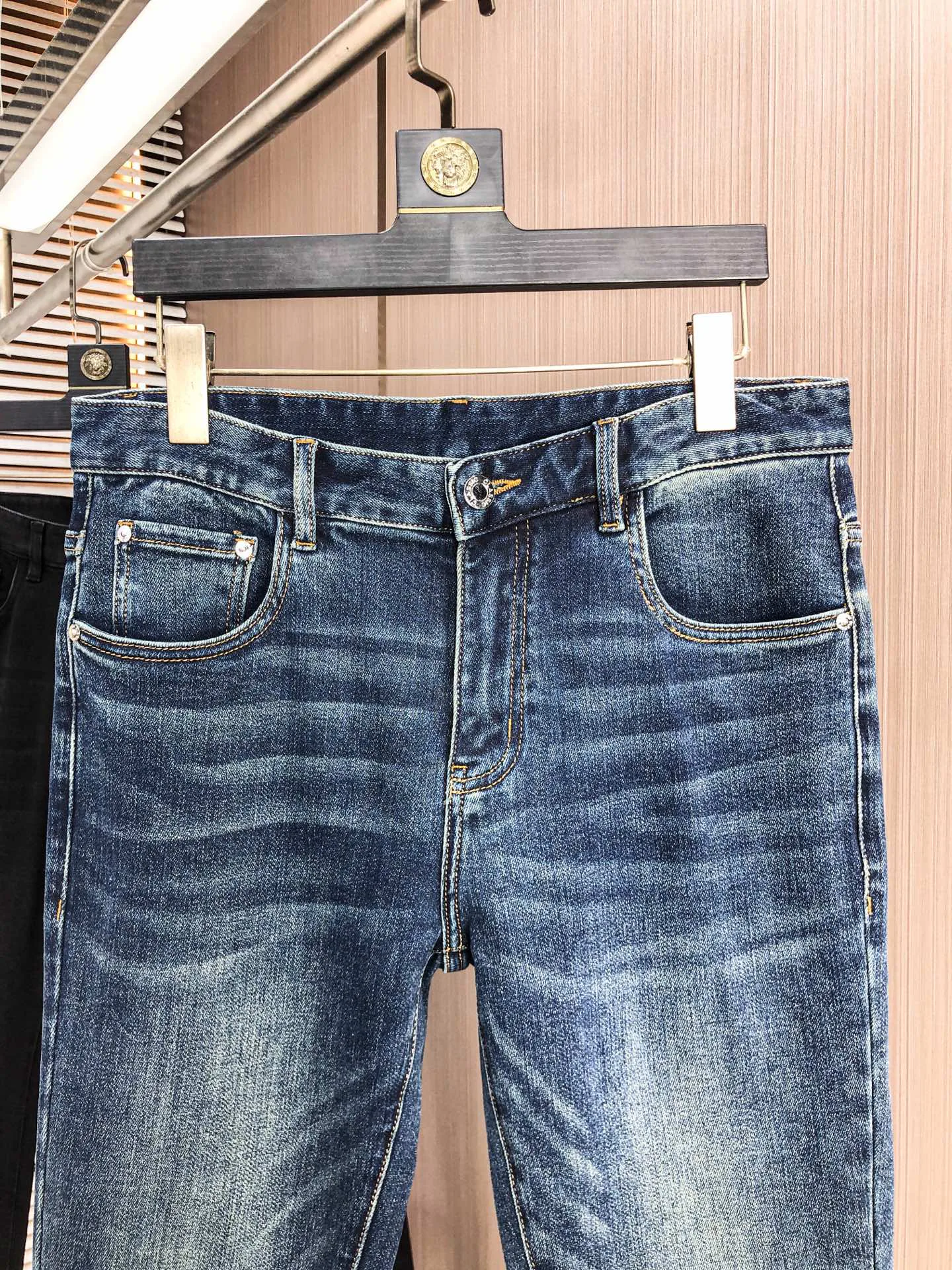 Джинсы Мужские Chrome Hearts 6046321