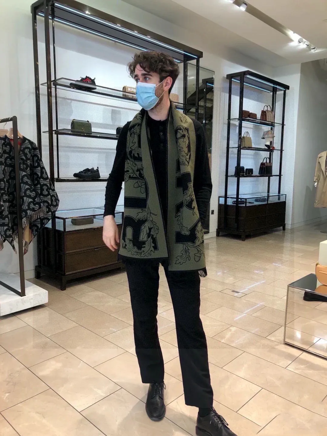 Шарфы Burberry 497615