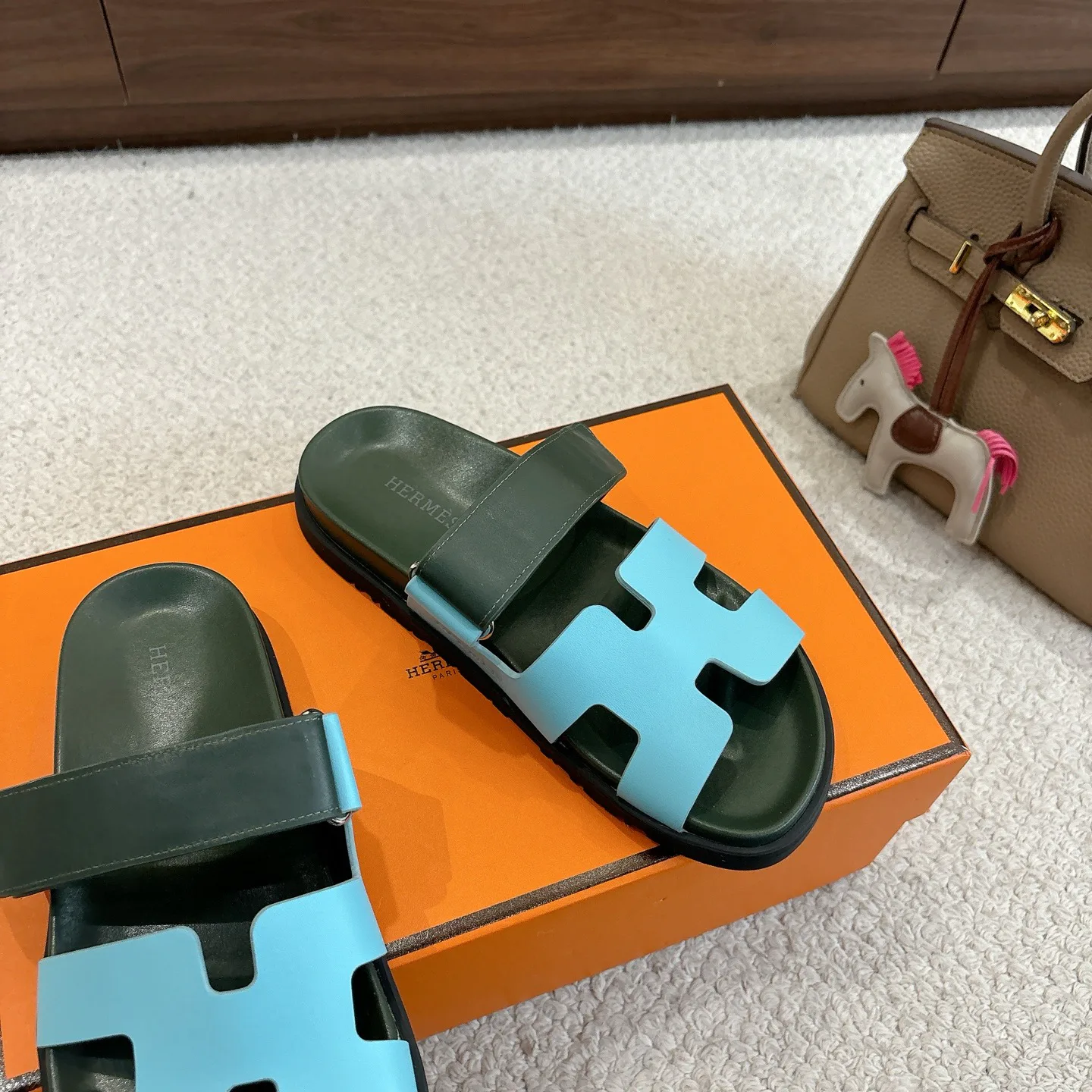 Шлепанцы Женские Hermes 406429