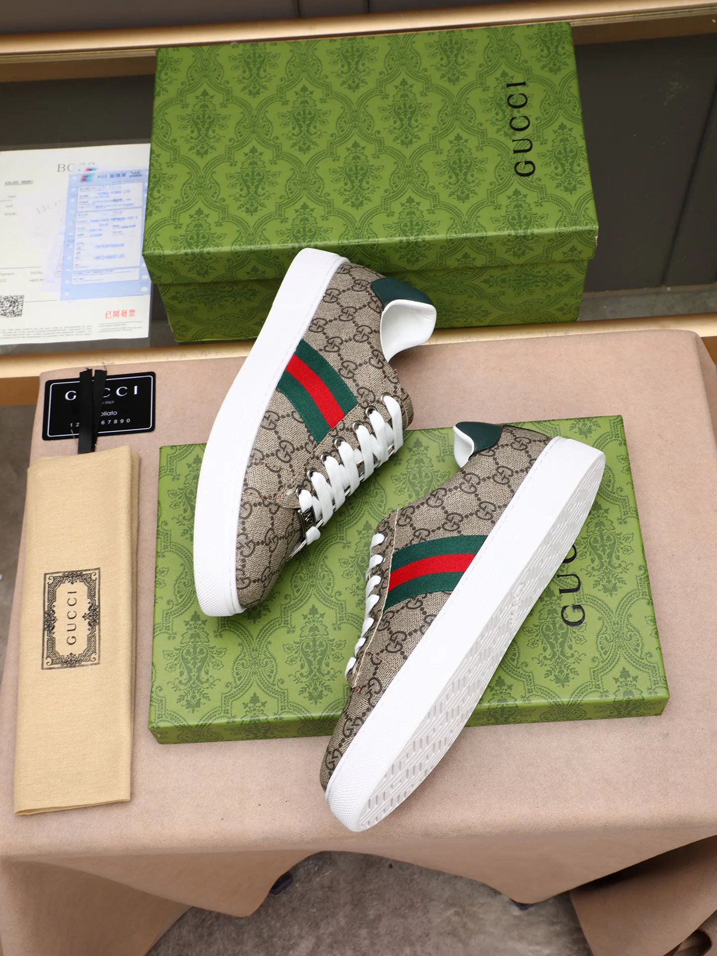 Кеды Мужские Gucci 12960042