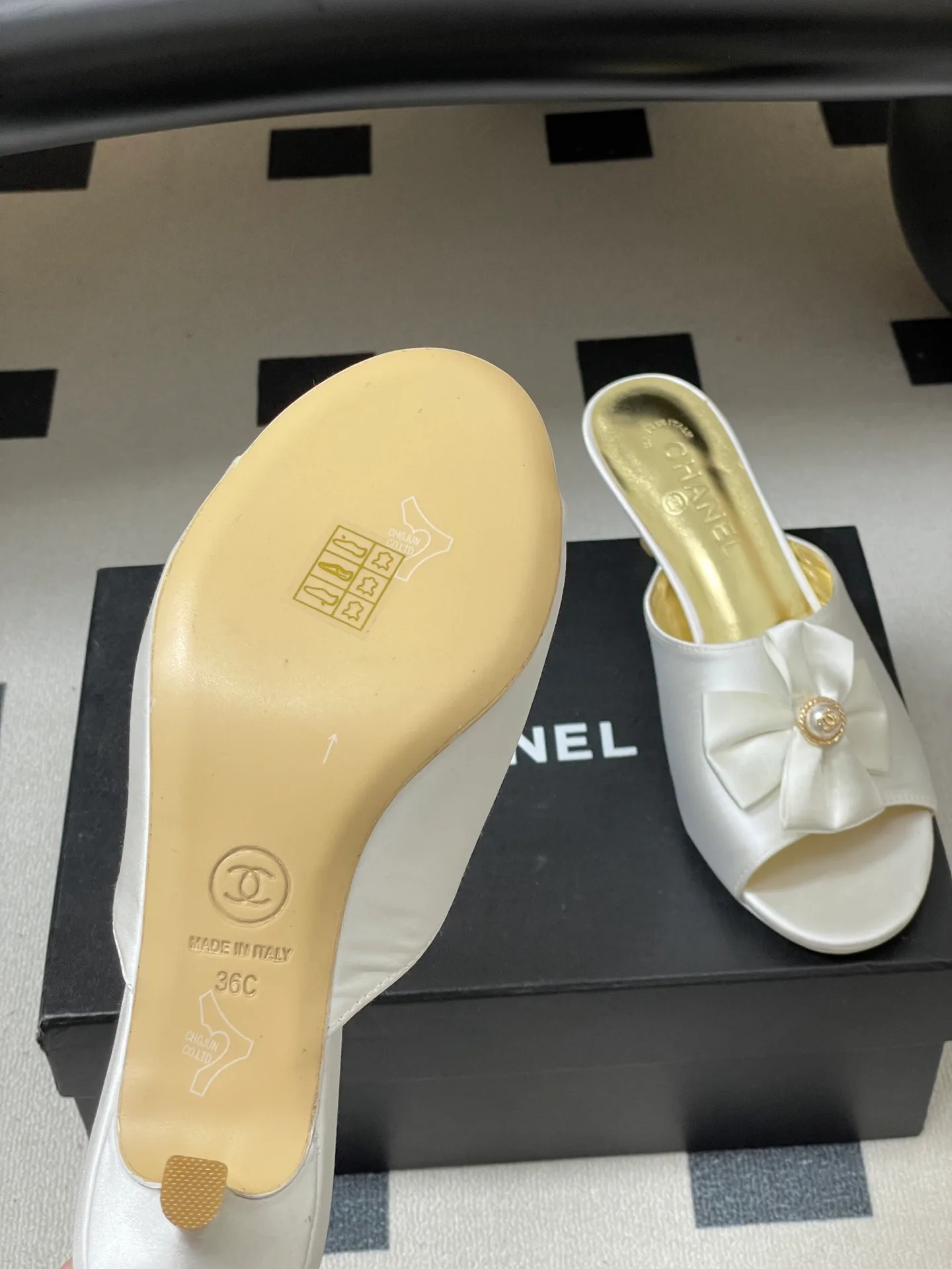 Босоножки Женские Chanel 1159681