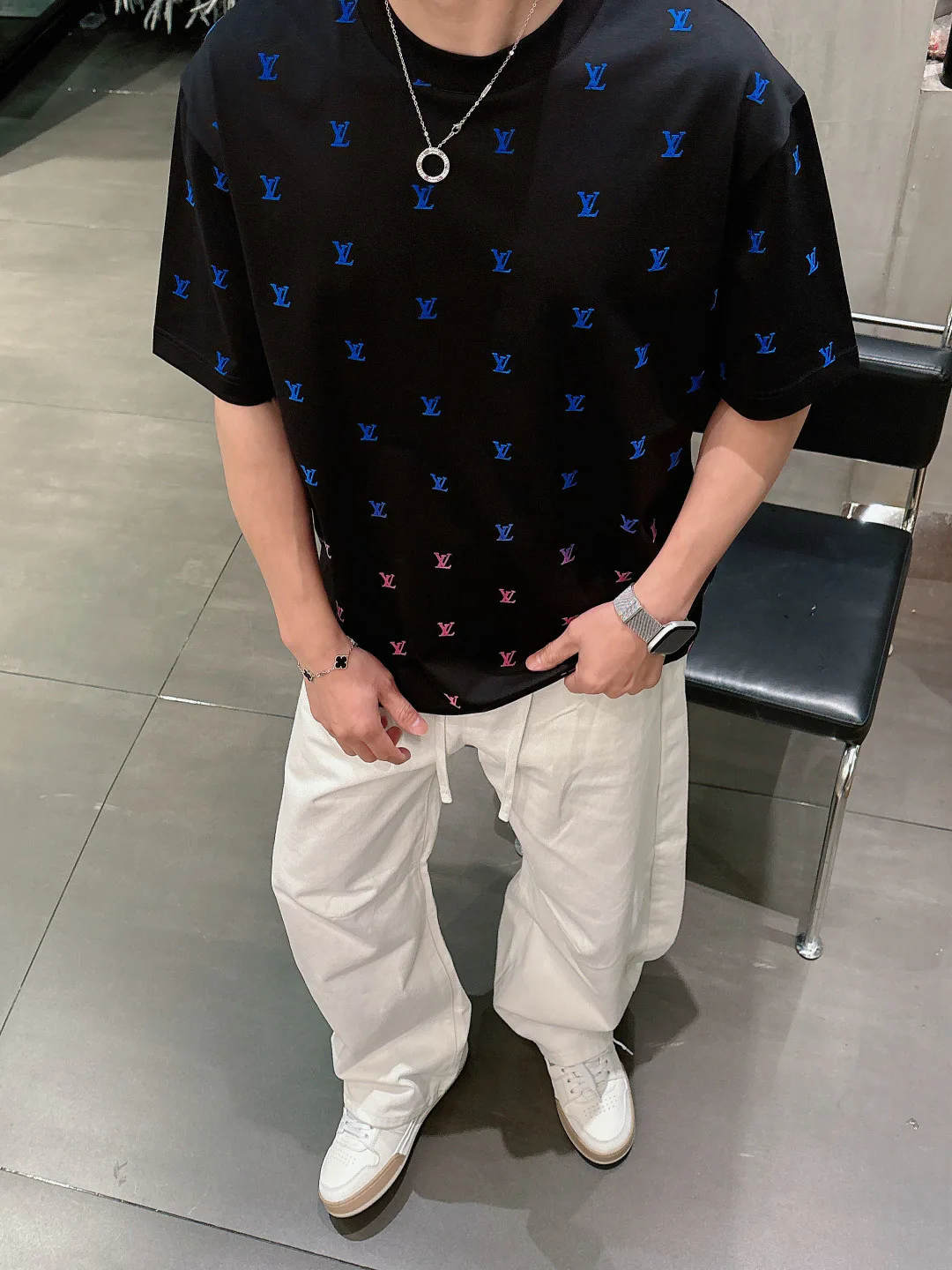 Футболки Мужские Louis Vuitton 9465234