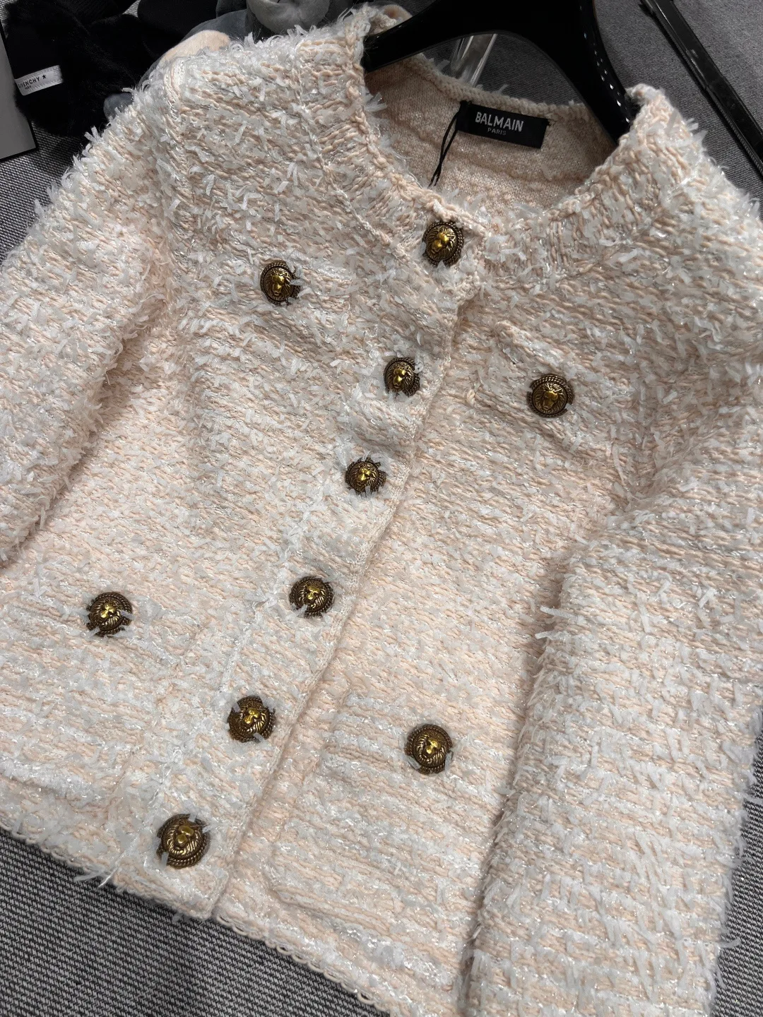Пальто Женские Balmain 9976357
