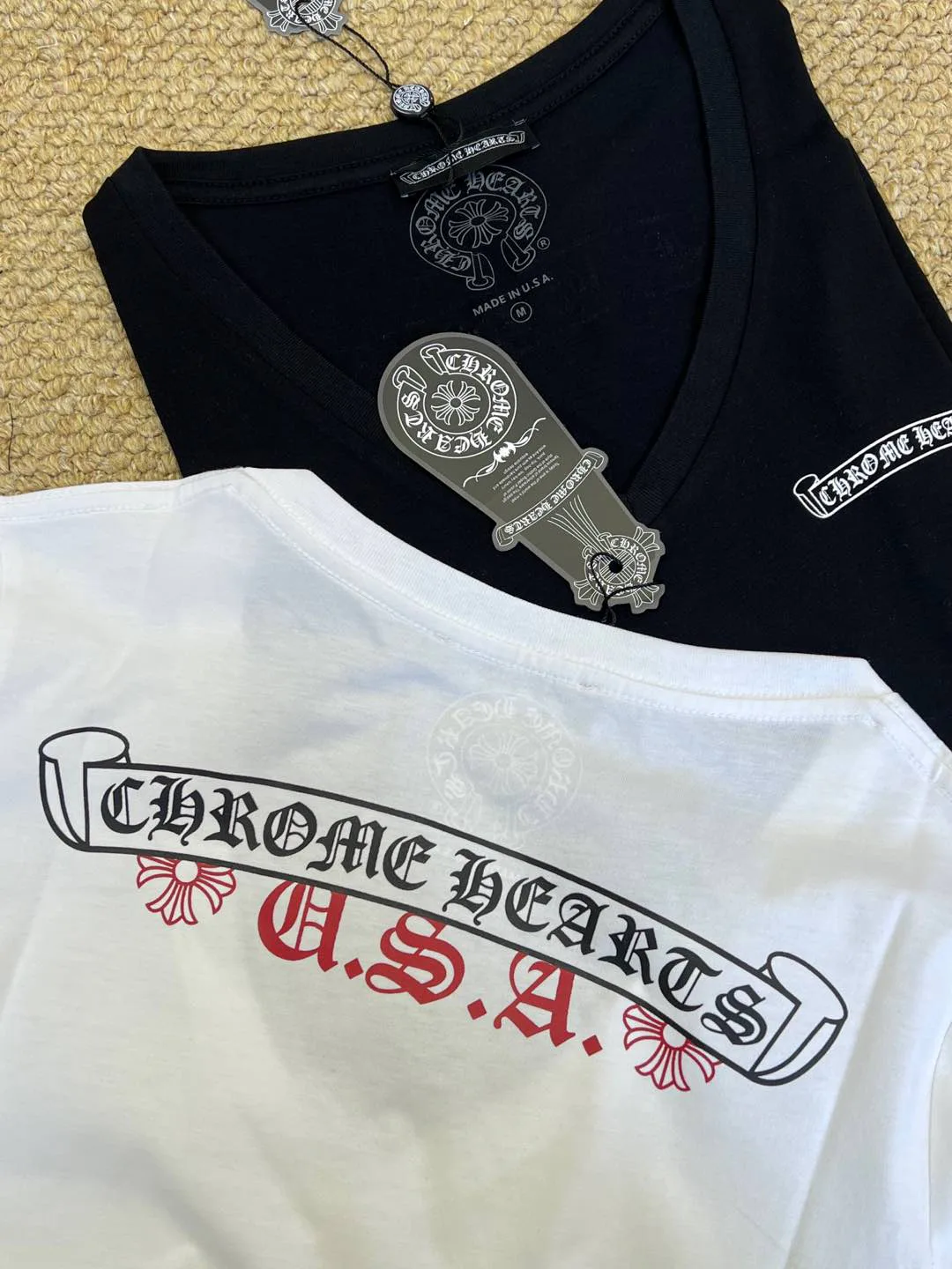 Футболки Женские Chrome Hearts 11477339