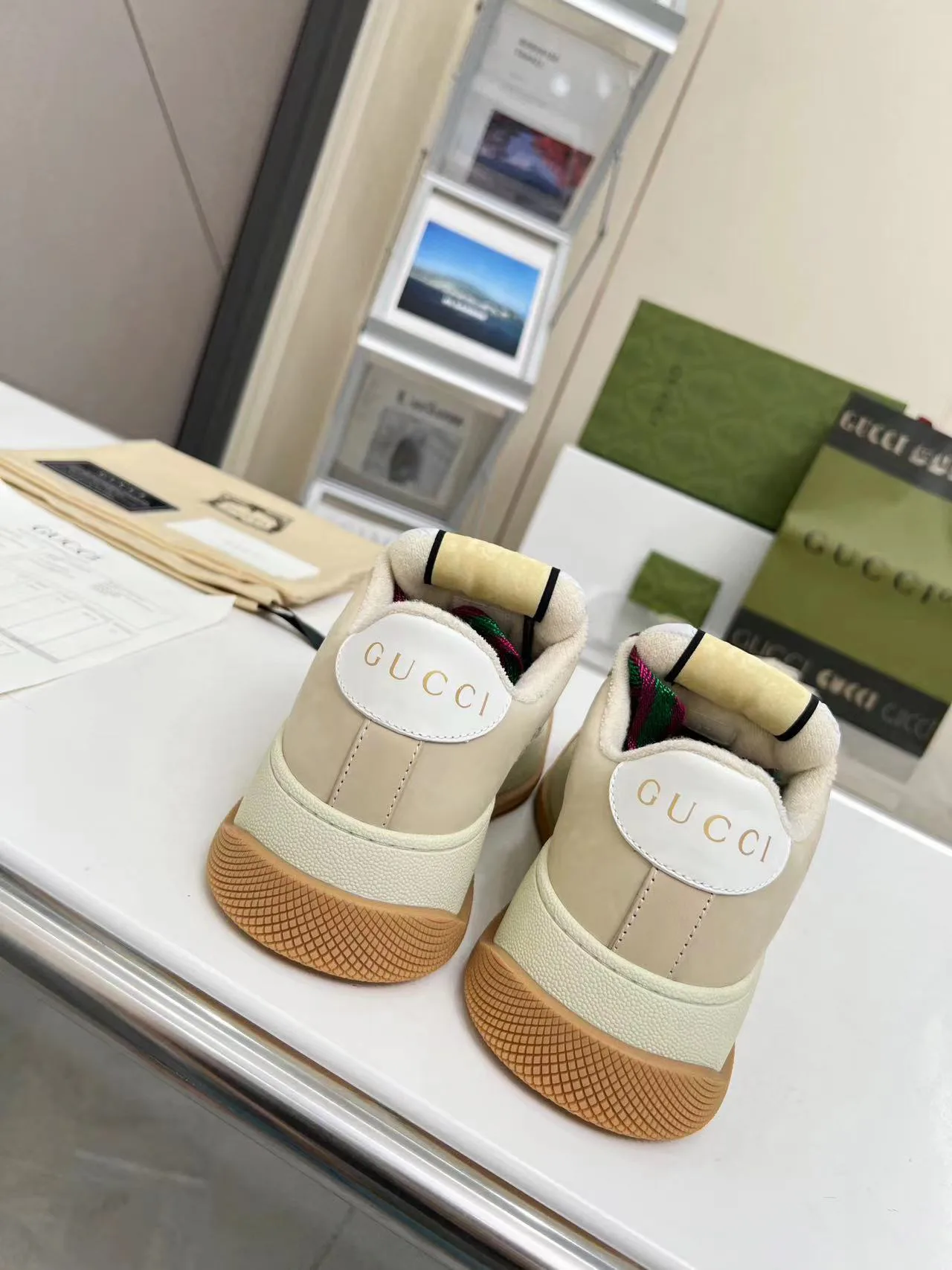 Кеды Женские Gucci 13132