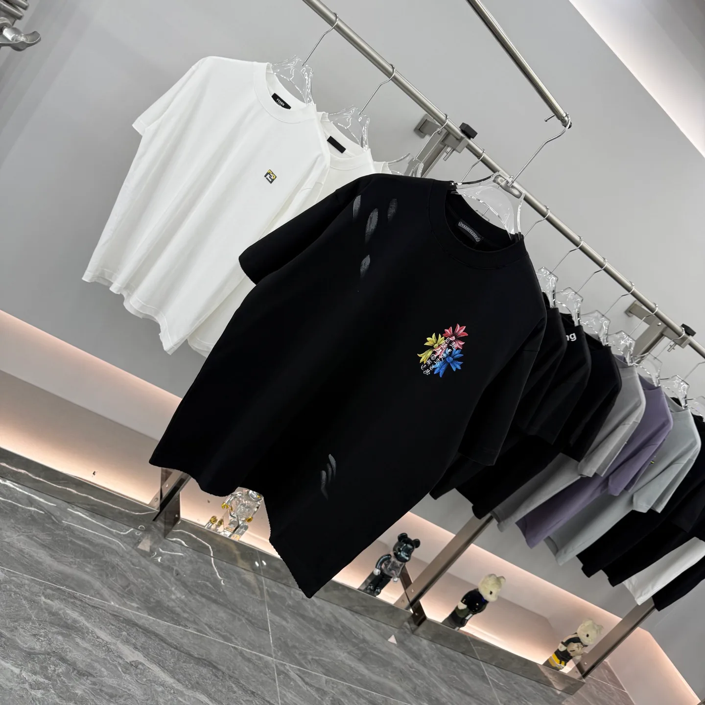 Футболки Мужские Chrome Hearts 281642