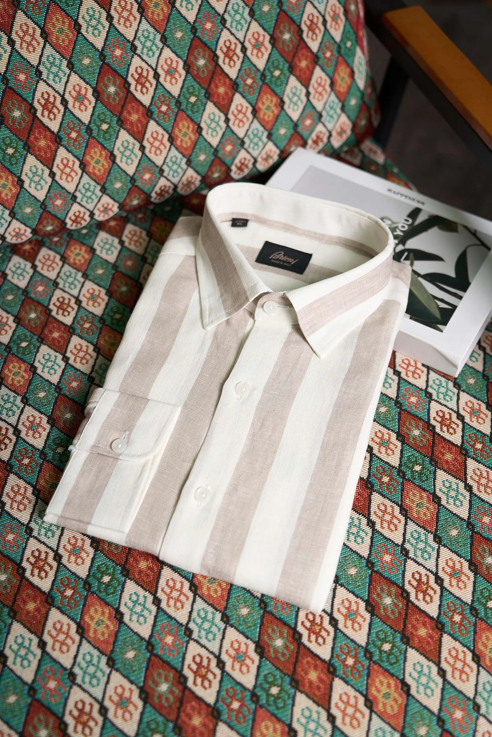 Рубашки Мужские Brioni 1859323