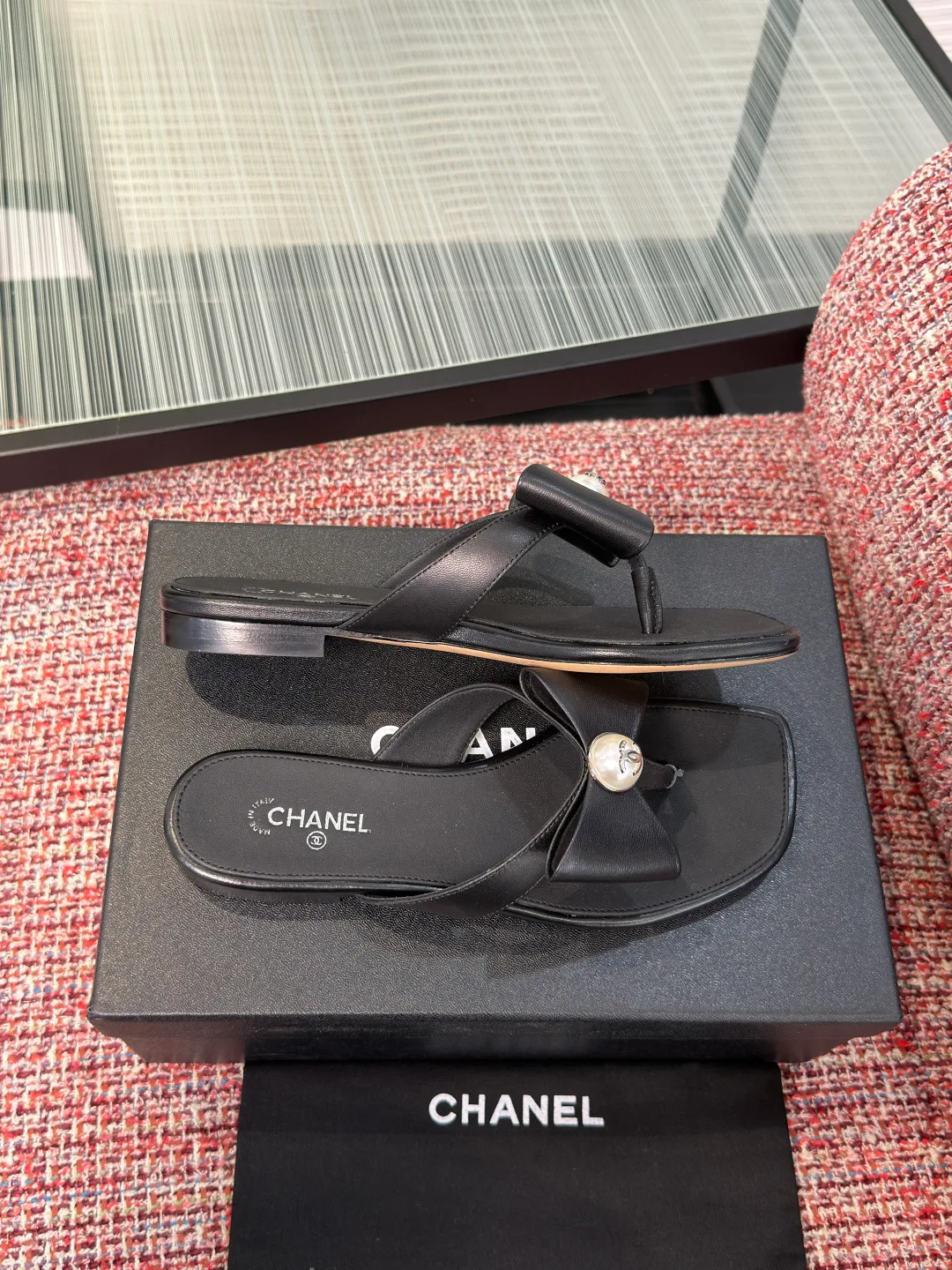 Шлепанцы Женские Chanel 17480148