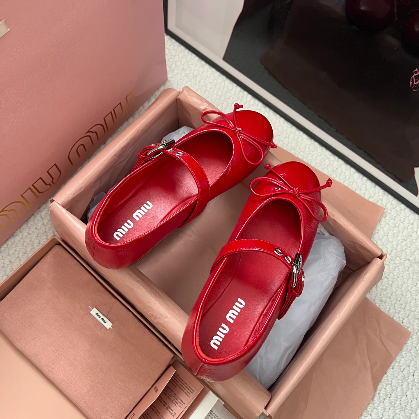 Балетки Женские Miu Miu 11543813