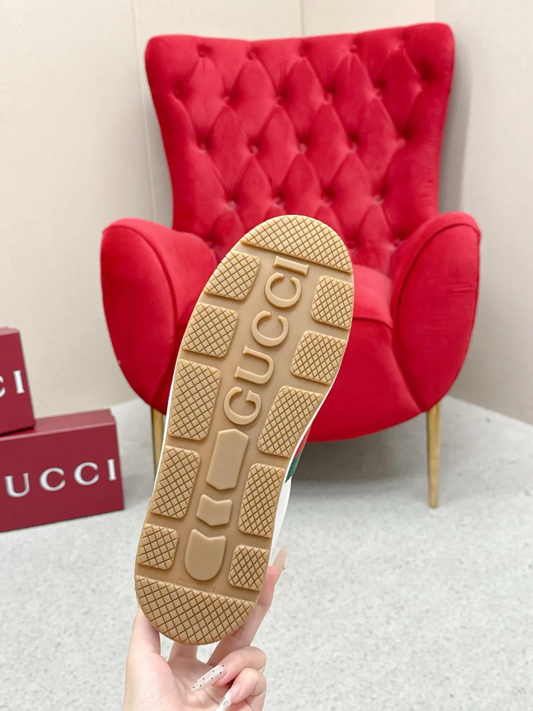 Кроссовки Мужские Gucci 712754