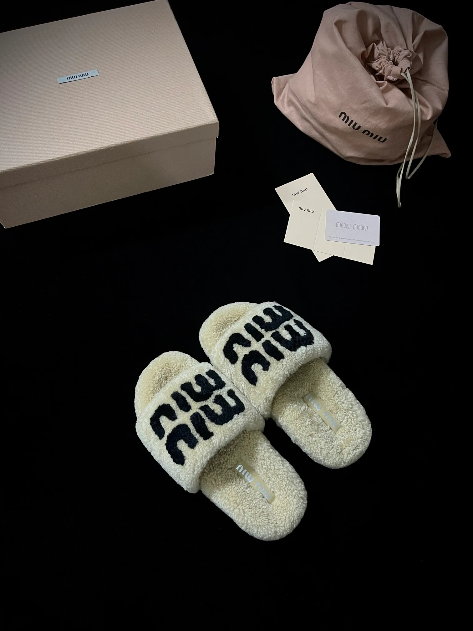 Тапочки Женские Miu Miu 189636