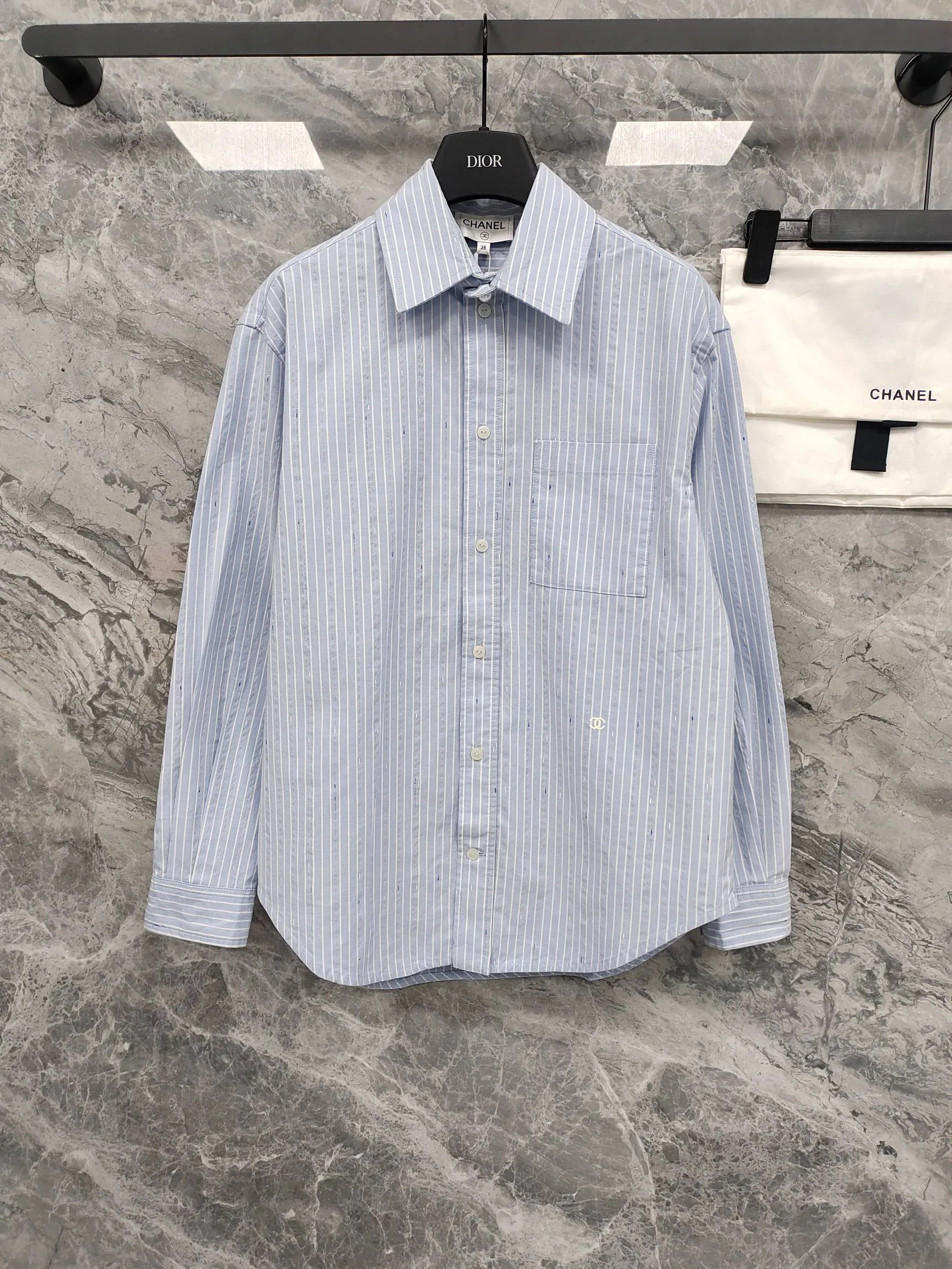 Рубашки Женские Chanel 17307894