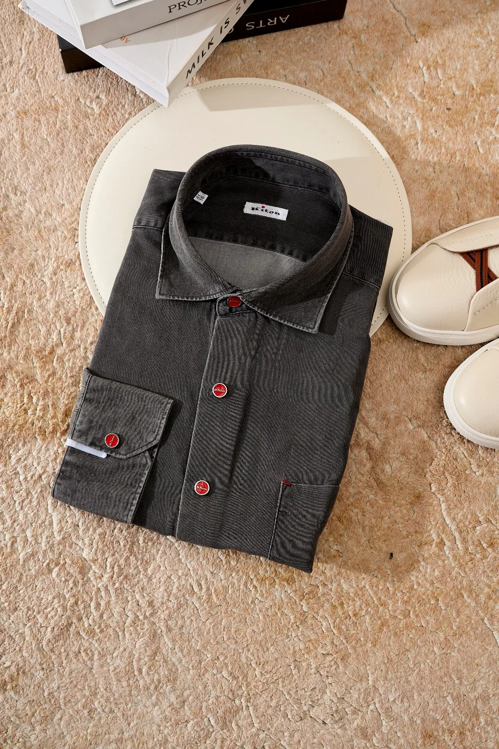 Рубашки Мужские Kiton 11506415