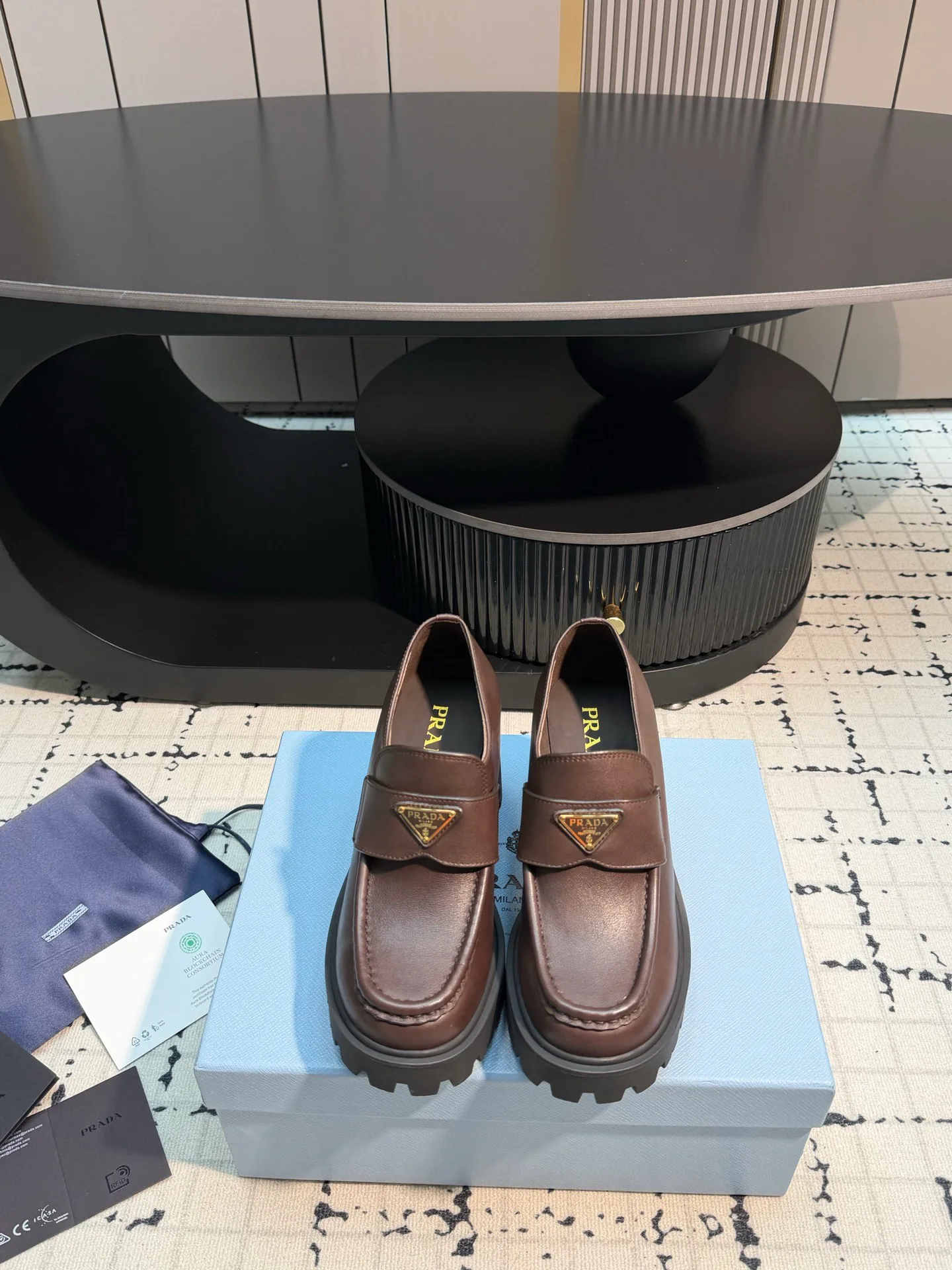 Лоферы И Мокасины Женские Prada 19706510
