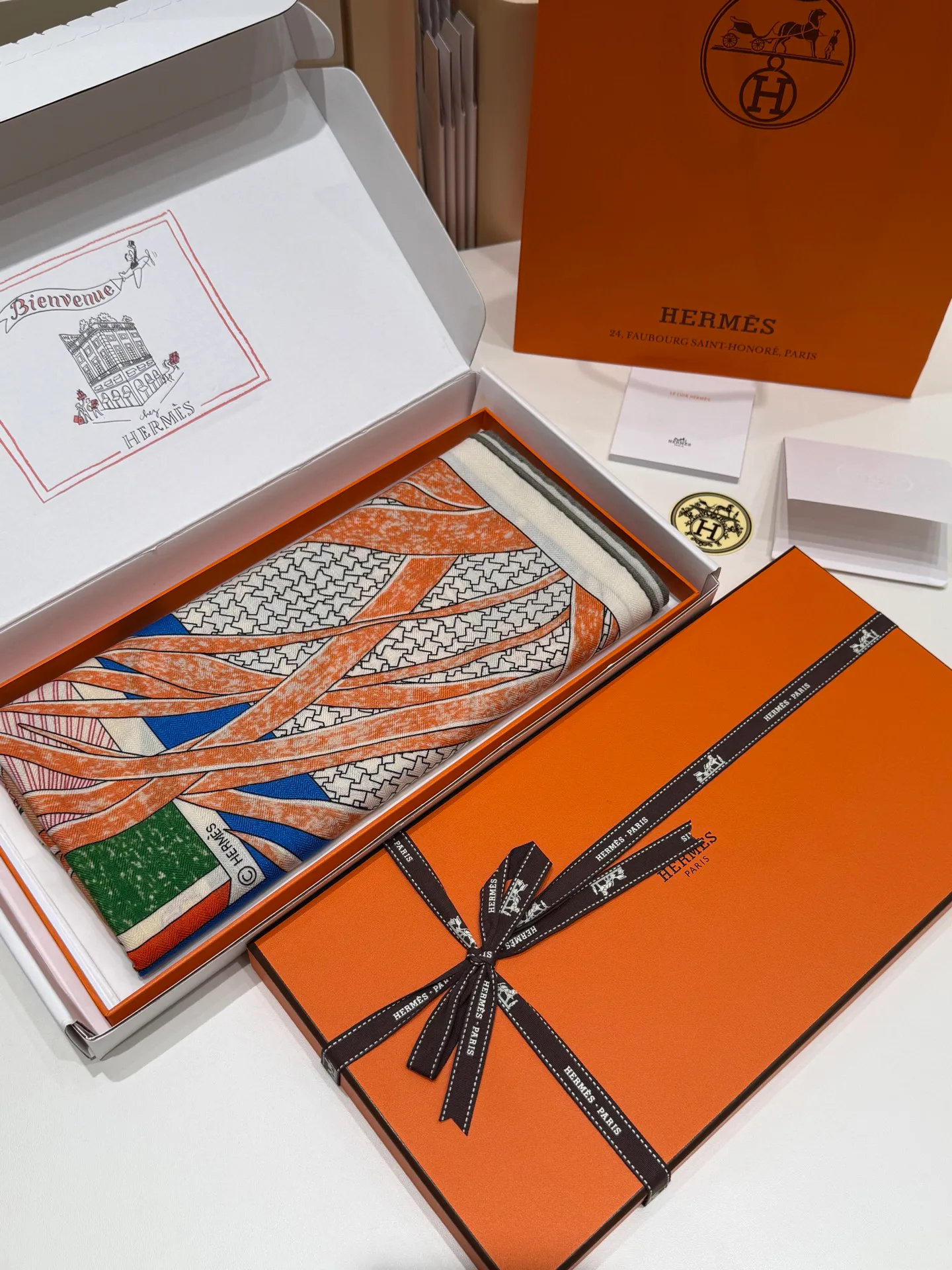 Шарфы Hermes 12793399