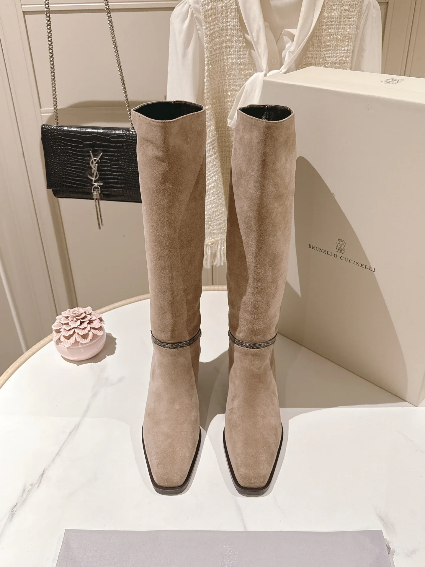 Сапоги Женские Brunello Cucinelli 18217277