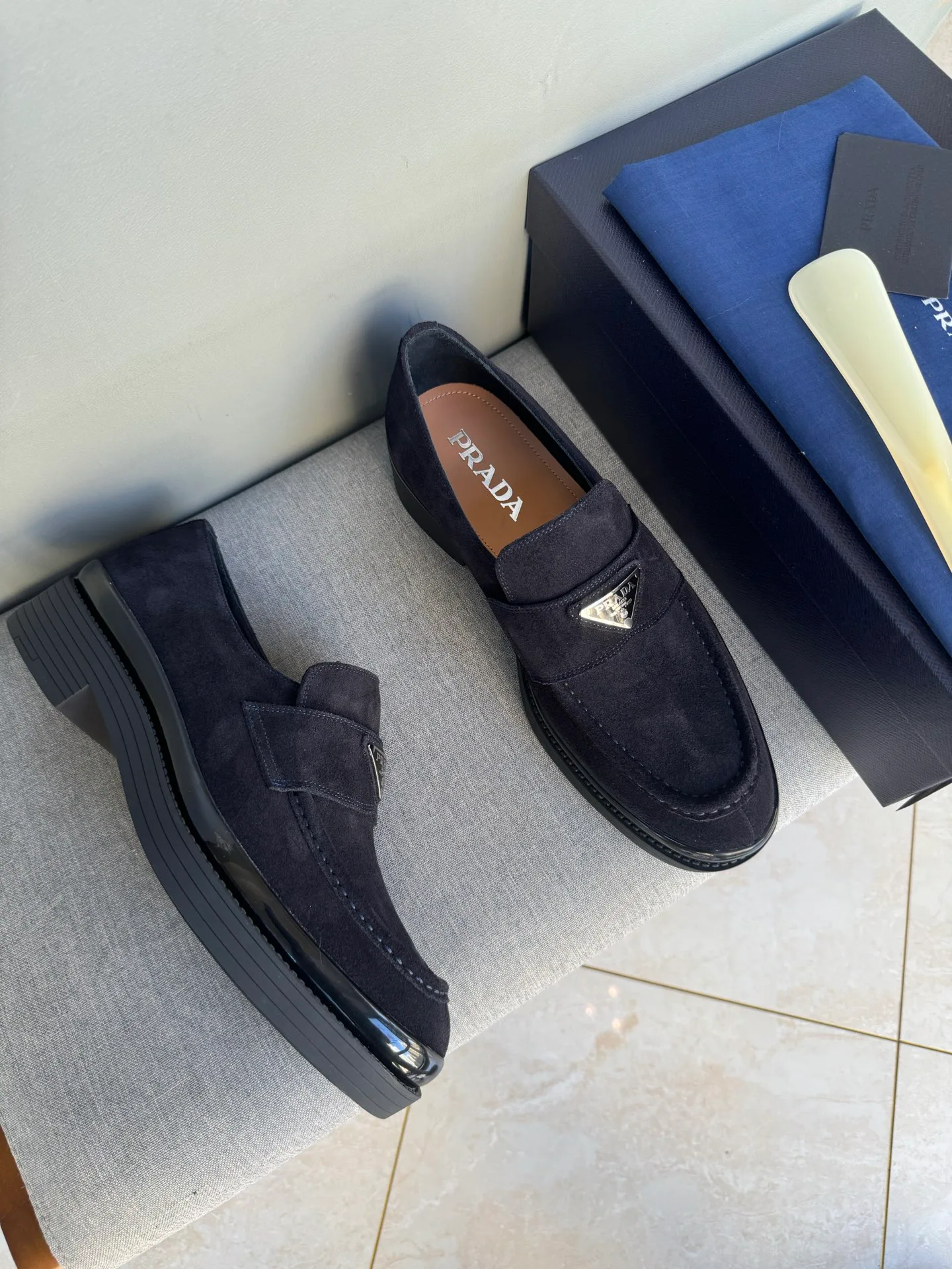 Мокасины Мужские Prada 240161