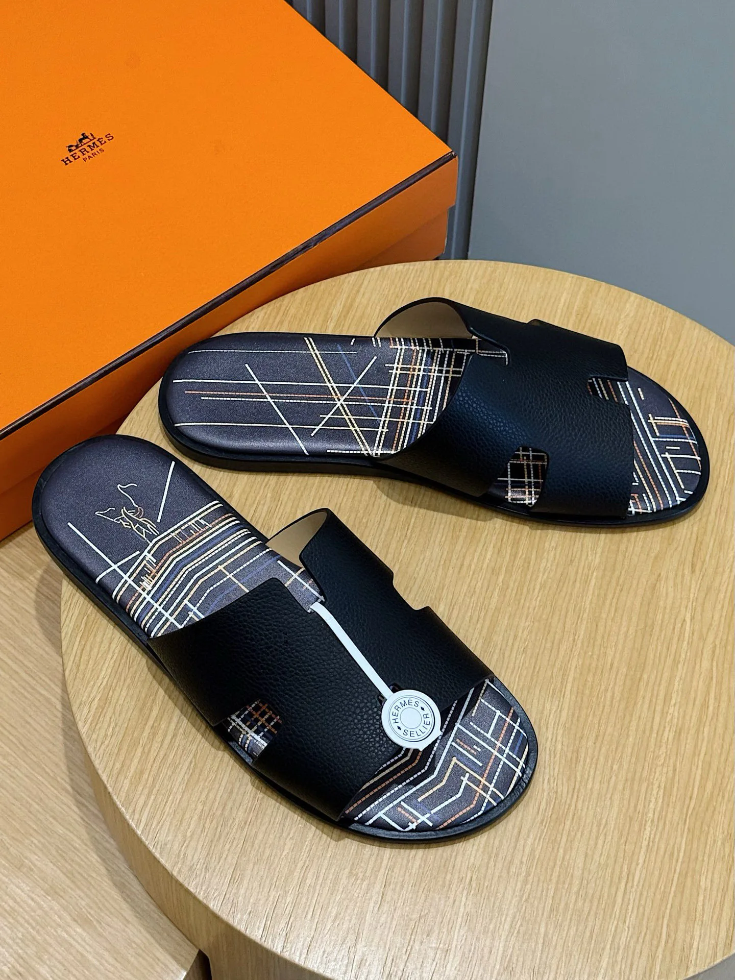 Тапочки Мужские Hermes 13182406