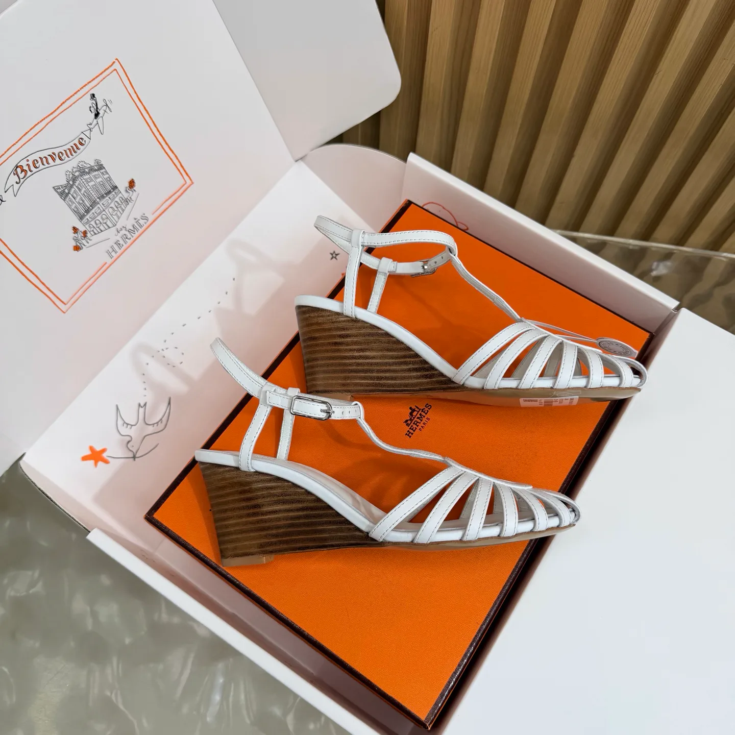 Босоножки Женские Hermes 17728256