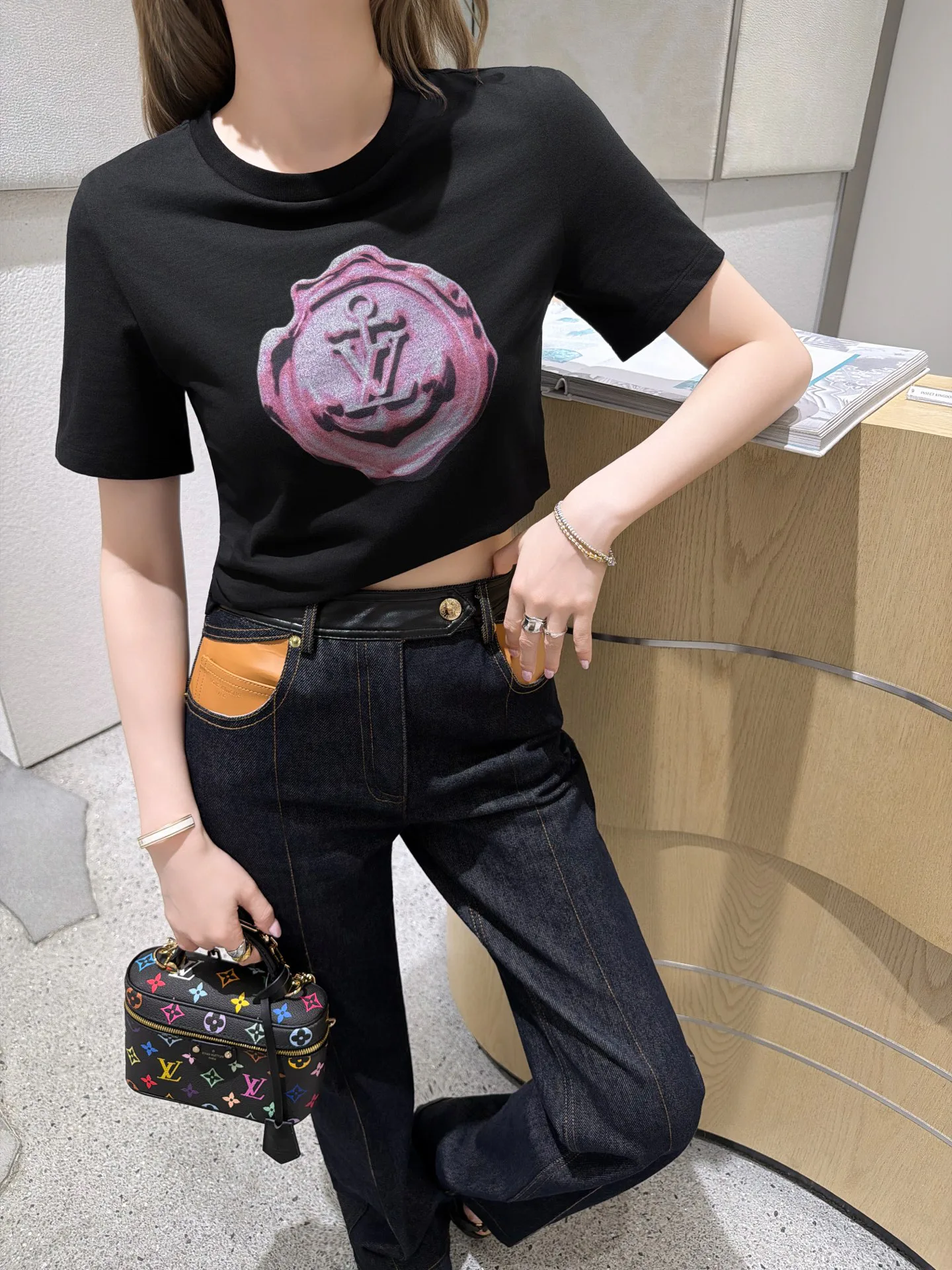 Футболки Женские Louis Vuitton 12744805