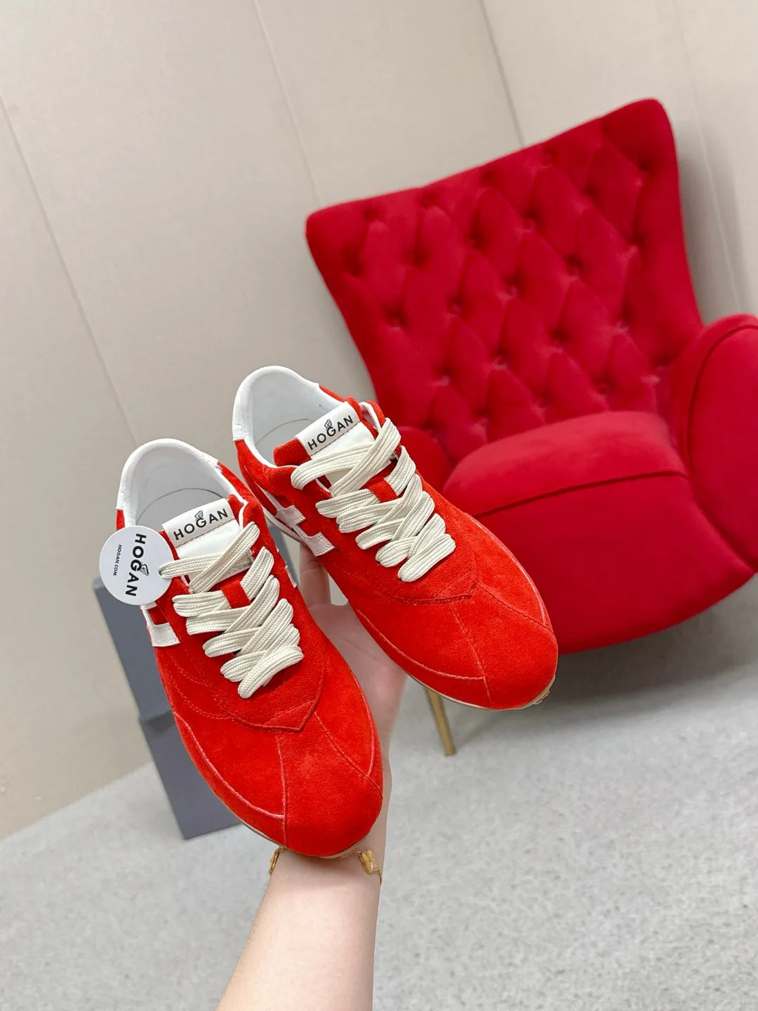 Кроссовки Женские Hogan 13077346