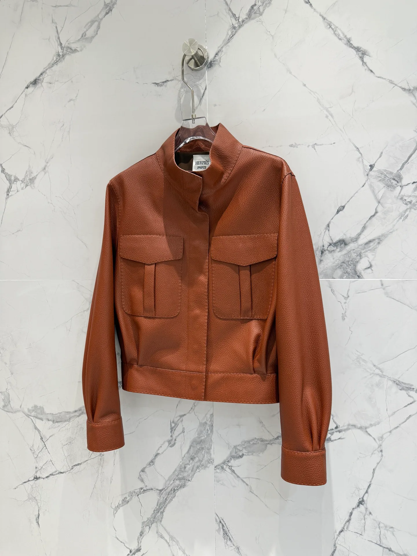 Кожаные Куртки И Дублёнки Женские Hermes 11310653