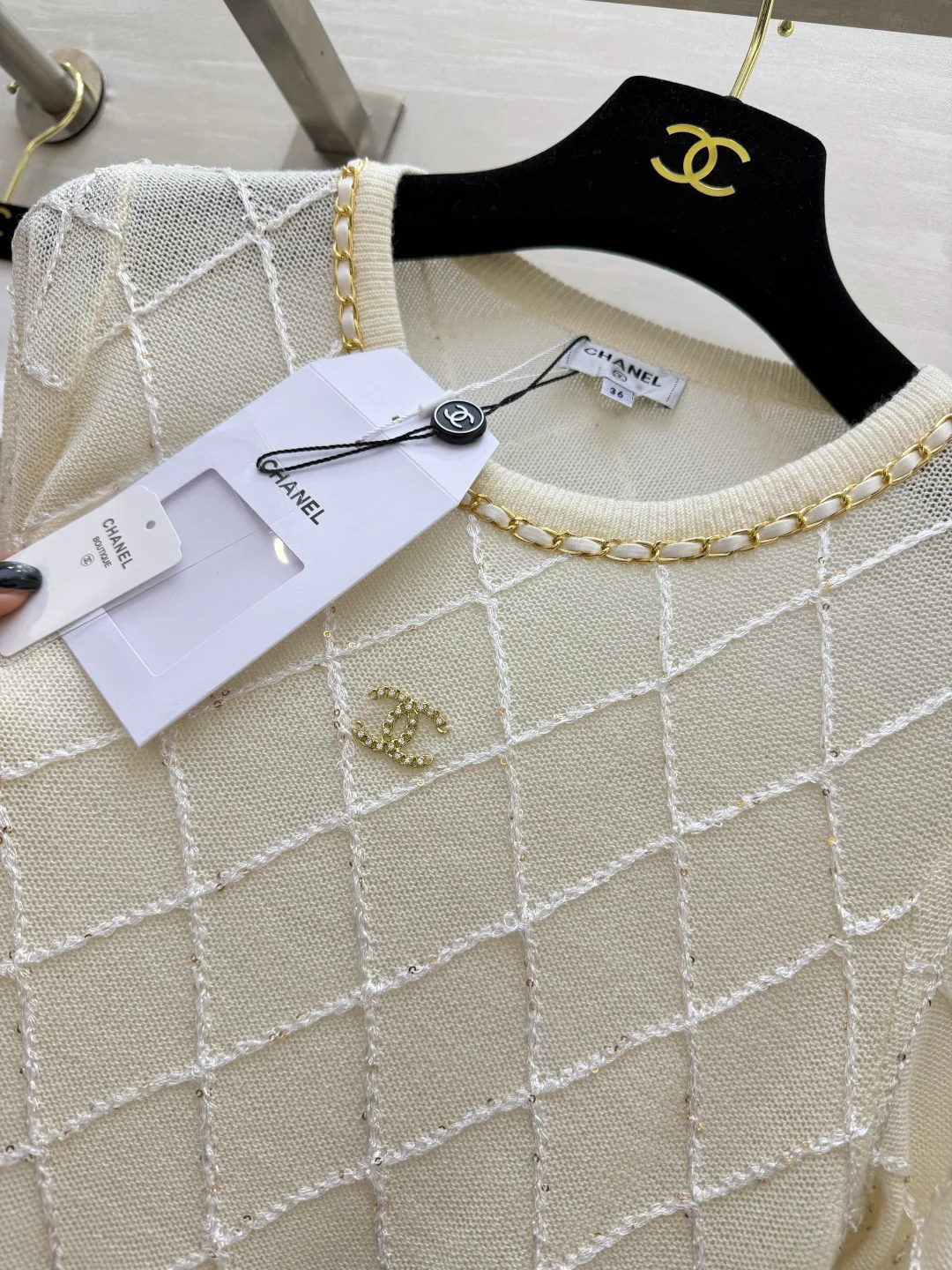 Джемперы И Свитеры Женские Chanel 13583807