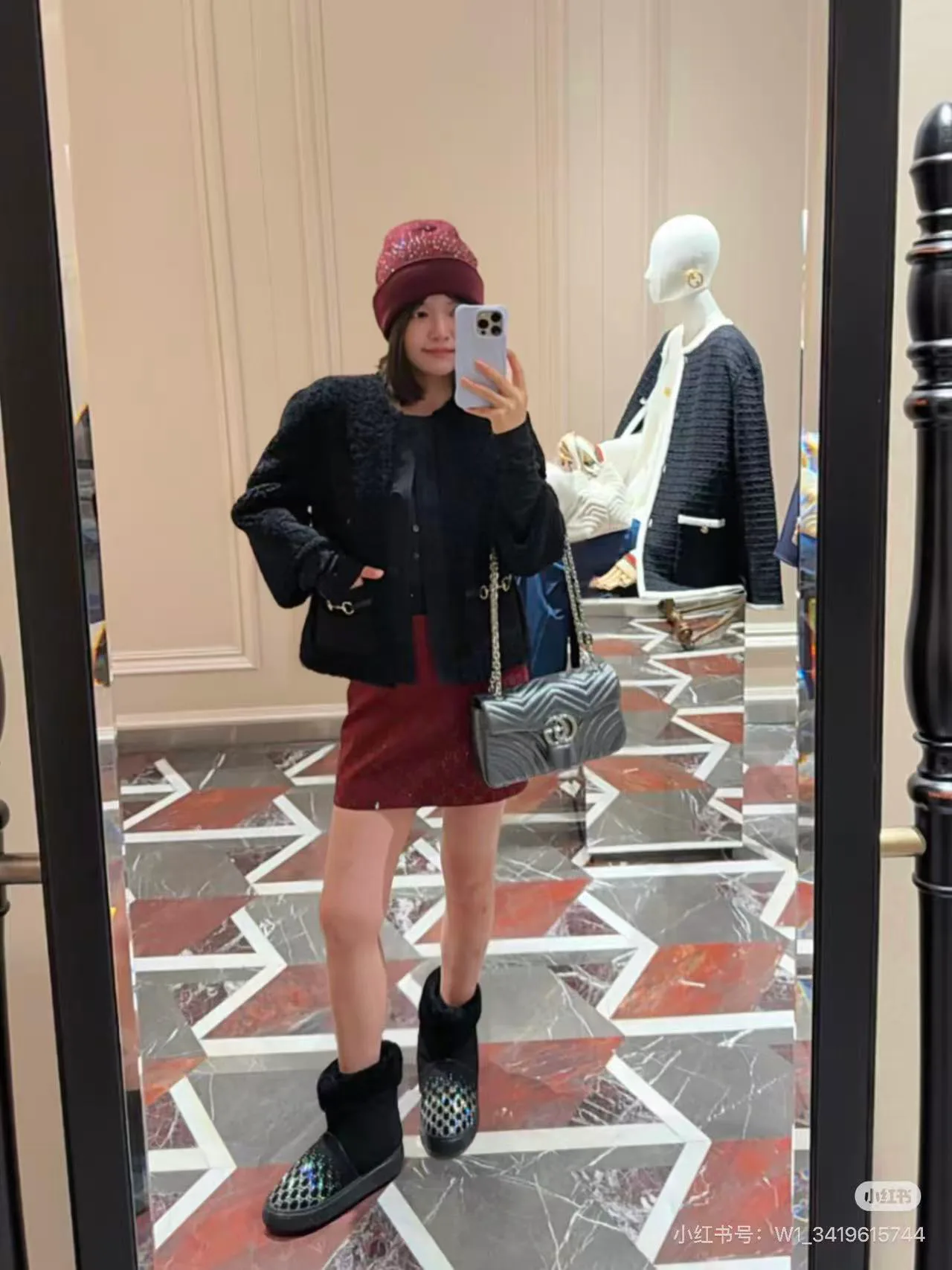 Кожаные Куртки И Дублёнки Женские Gucci 2768563