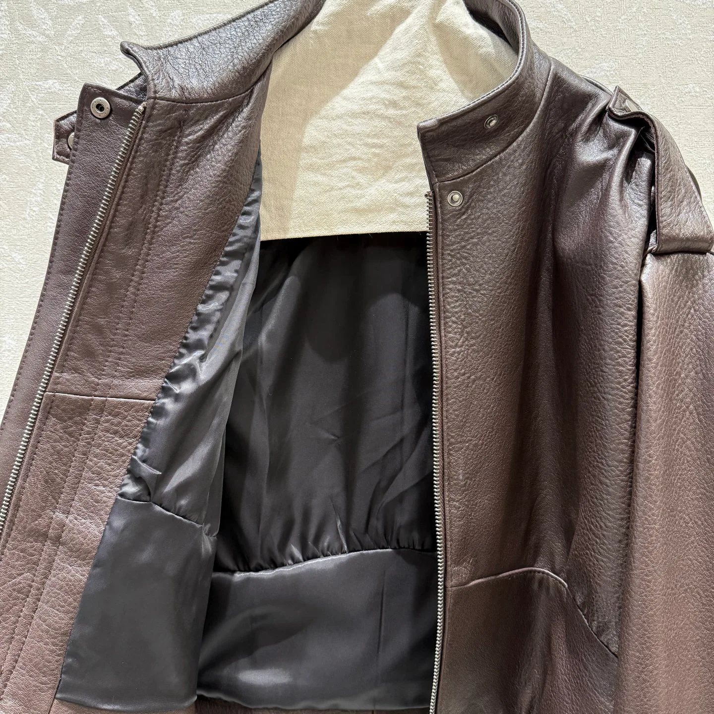 Кожаные Куртки И Дублёнки Женские Saint Laurent 18127943